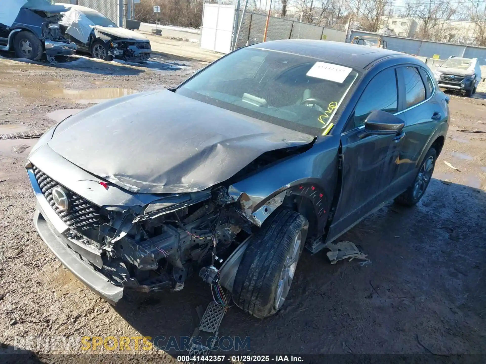 2 Photograph of a damaged car 3MVDMBCL4MM224154 MAZDA CX-30 2021