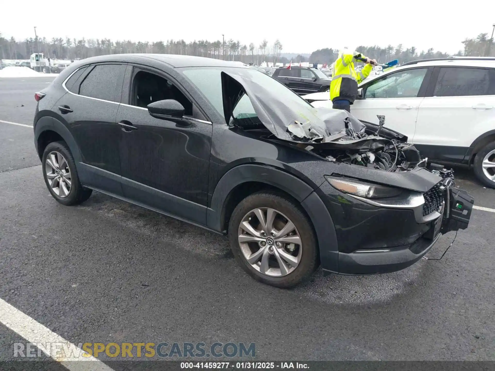 1 Photograph of a damaged car 3MVDMBCL9MM216714 MAZDA CX-30 2021