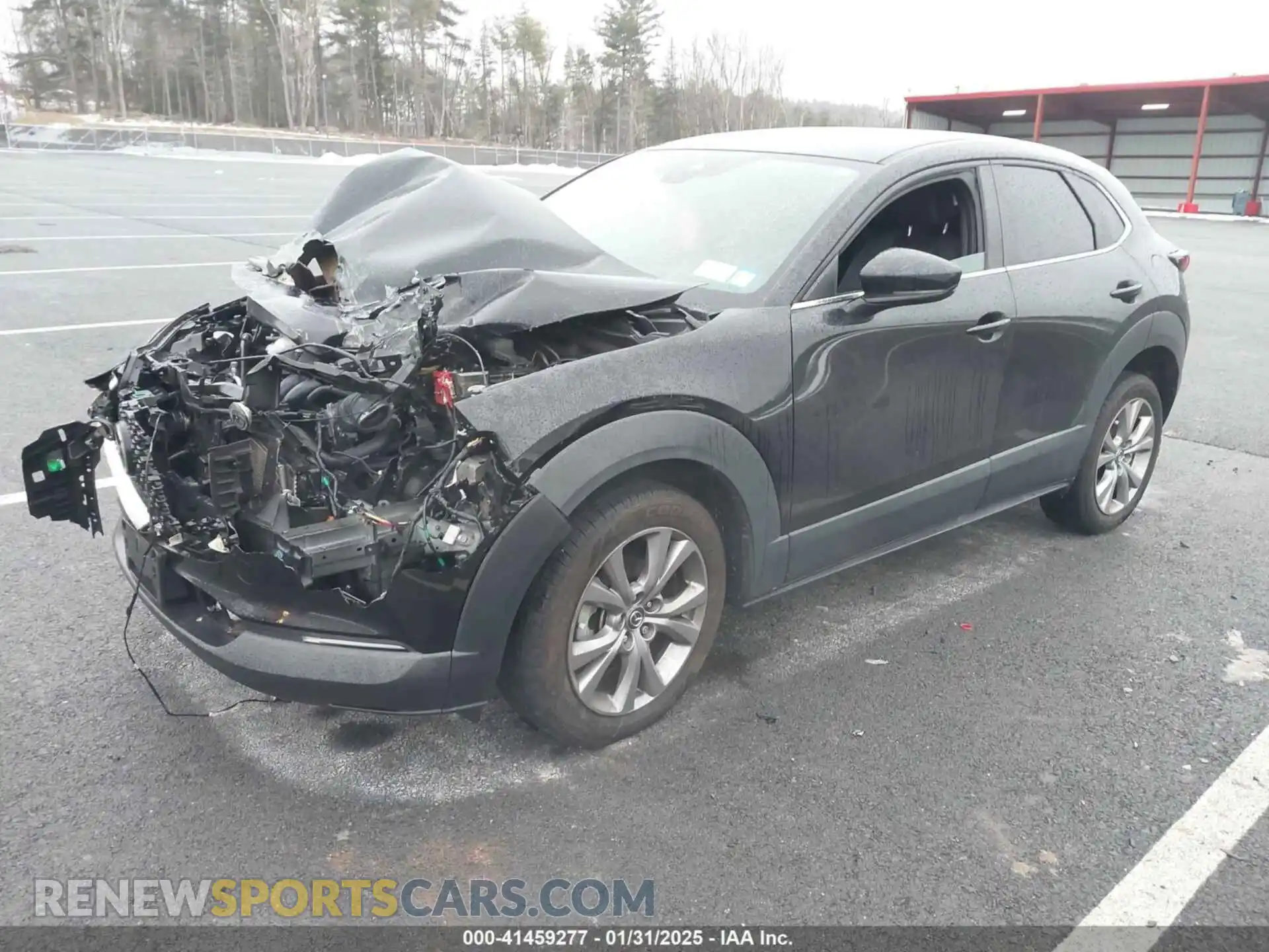 2 Photograph of a damaged car 3MVDMBCL9MM216714 MAZDA CX-30 2021