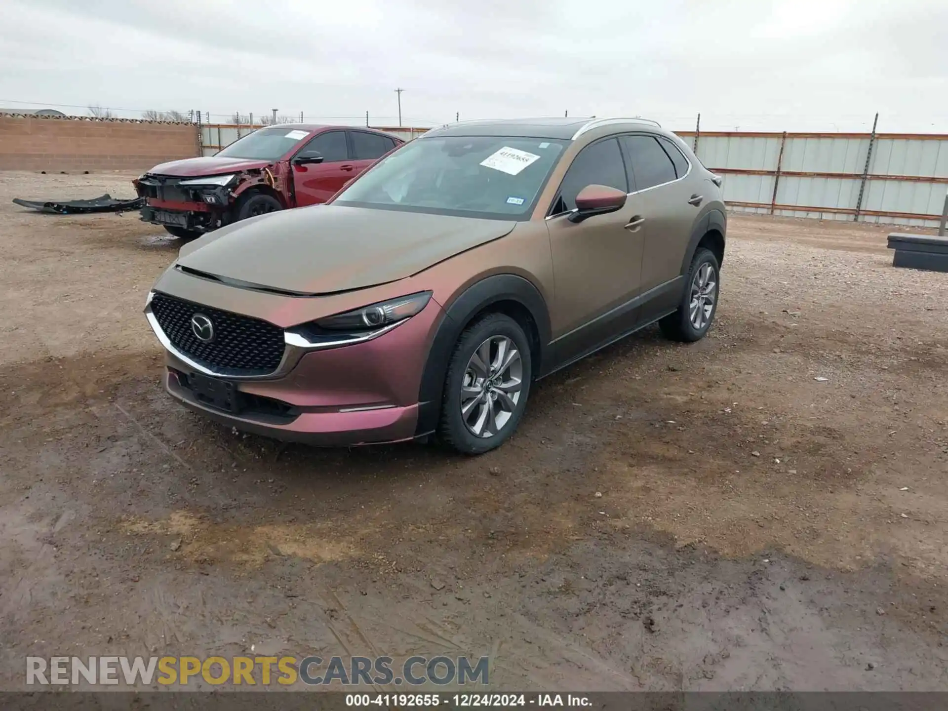 2 Photograph of a damaged car 3MVDMBDL4MM309882 MAZDA CX-30 2021