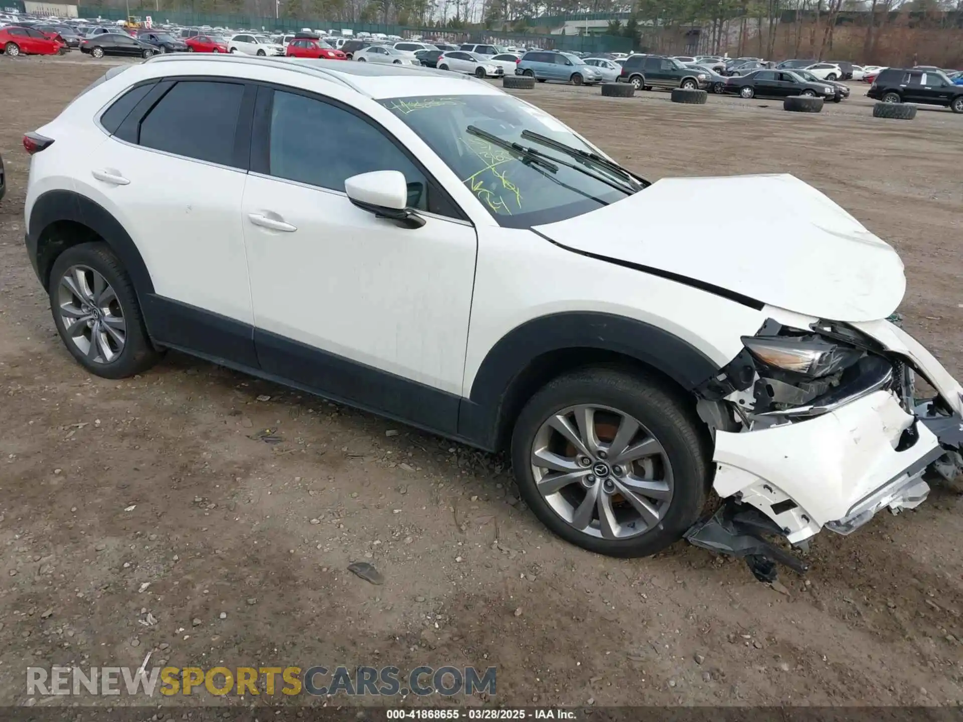 1 Photograph of a damaged car 3MVDMBDL4MM310630 MAZDA CX-30 2021