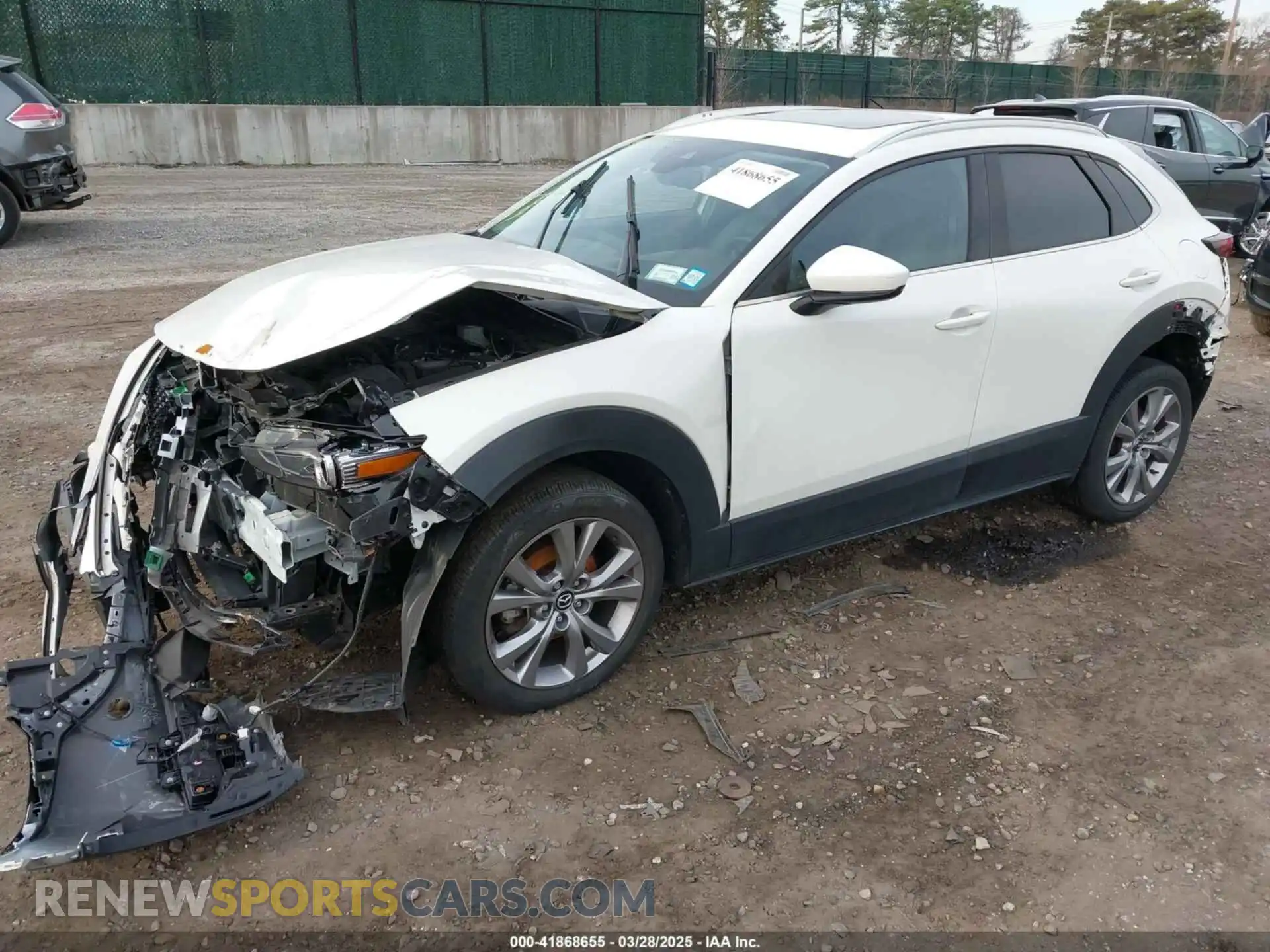 2 Photograph of a damaged car 3MVDMBDL4MM310630 MAZDA CX-30 2021