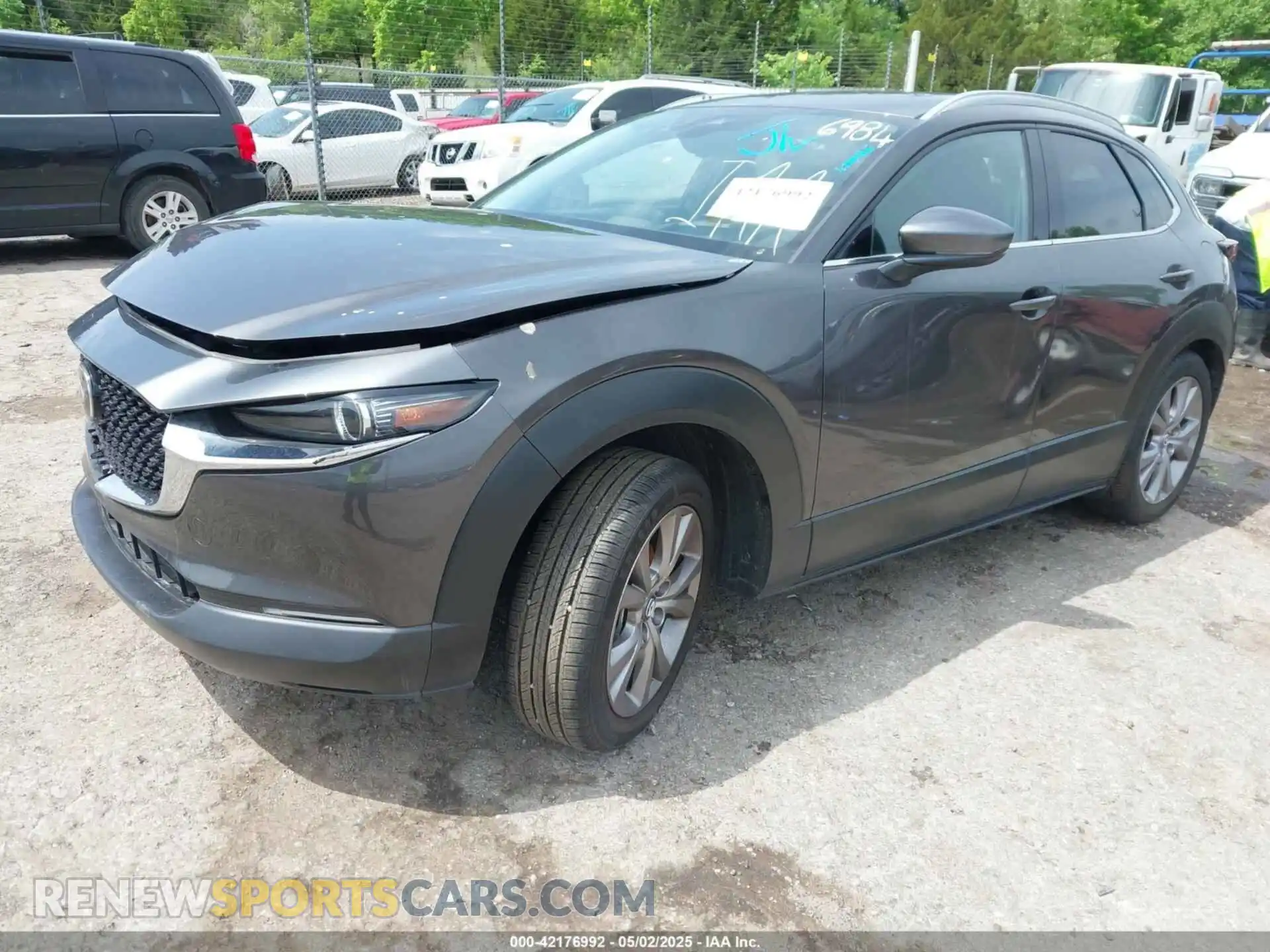 2 Photograph of a damaged car 3MVDMBDL9MM256984 MAZDA CX-30 2021
