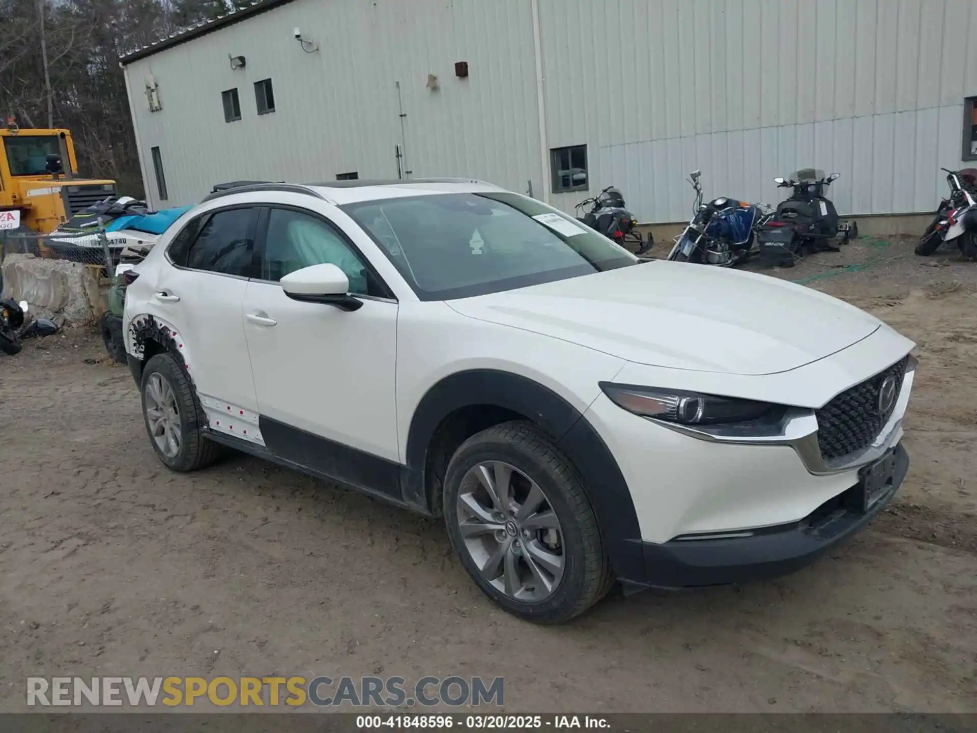 1 Photograph of a damaged car 3MVDMBDM8MM216520 MAZDA CX-30 2021