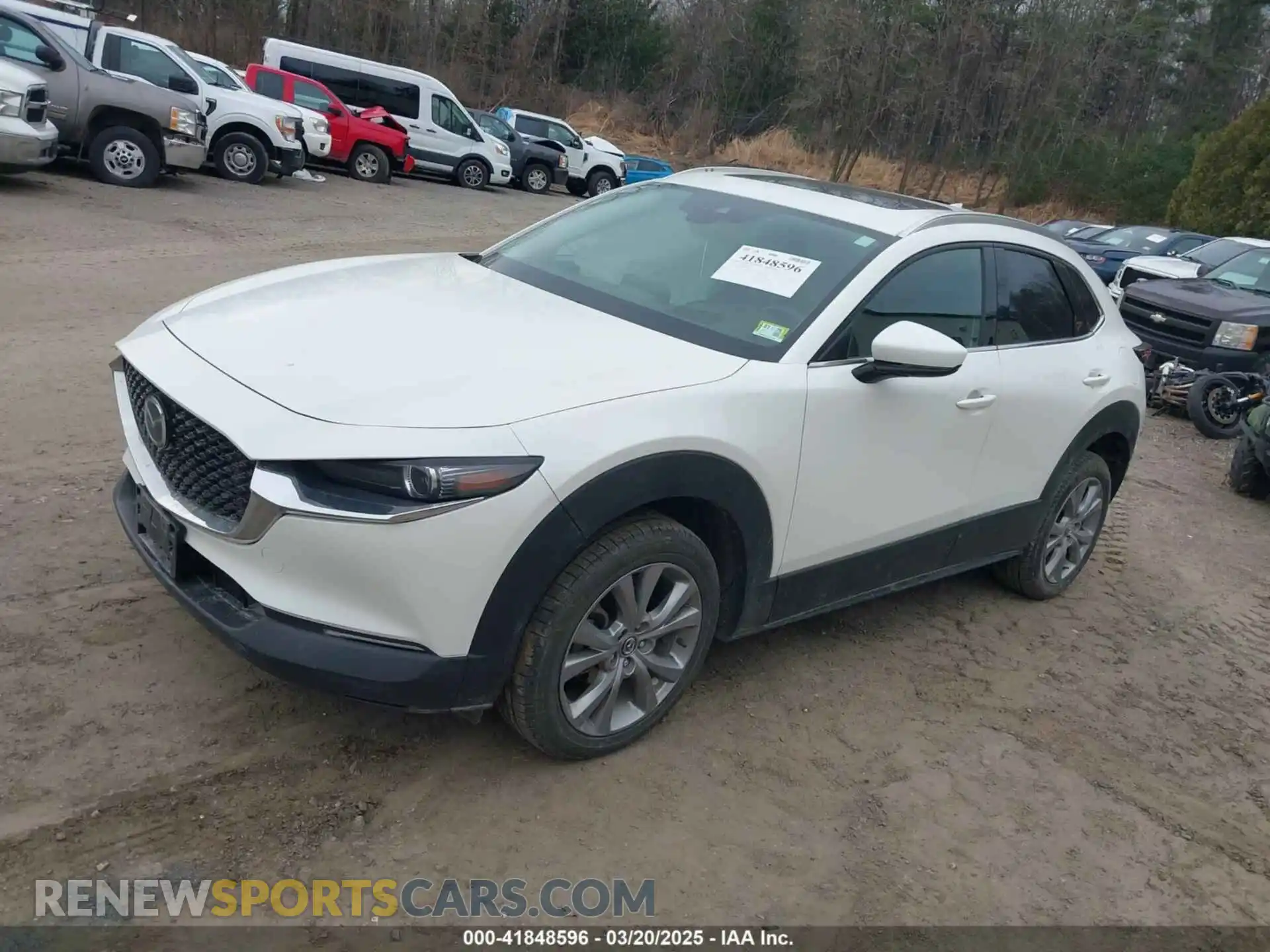 2 Photograph of a damaged car 3MVDMBDM8MM216520 MAZDA CX-30 2021