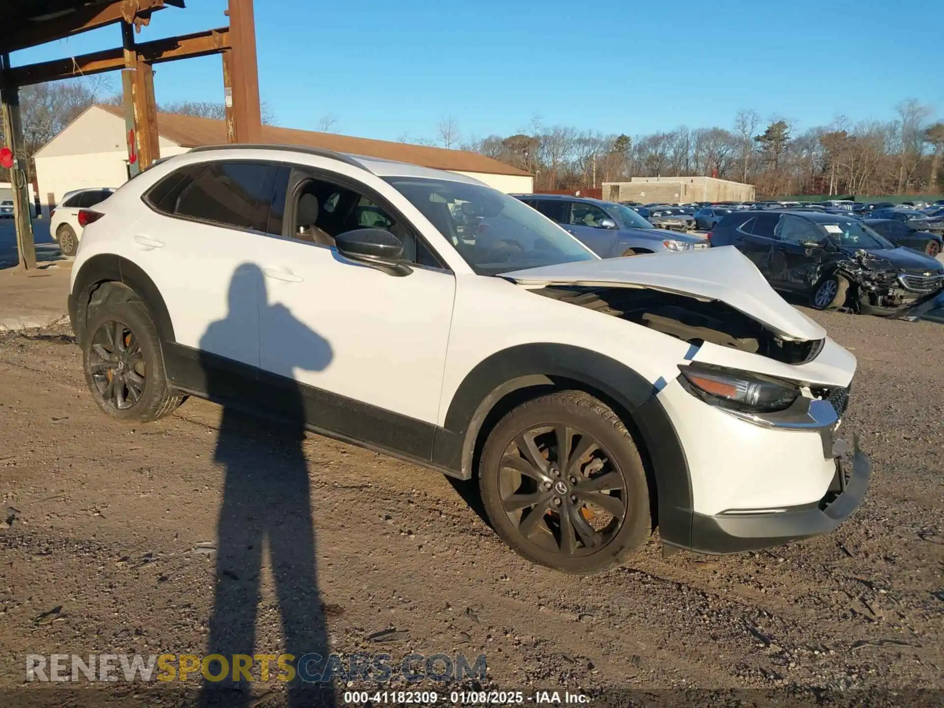 1 Photograph of a damaged car 3MVDMBDY2MM236118 MAZDA CX-30 2021