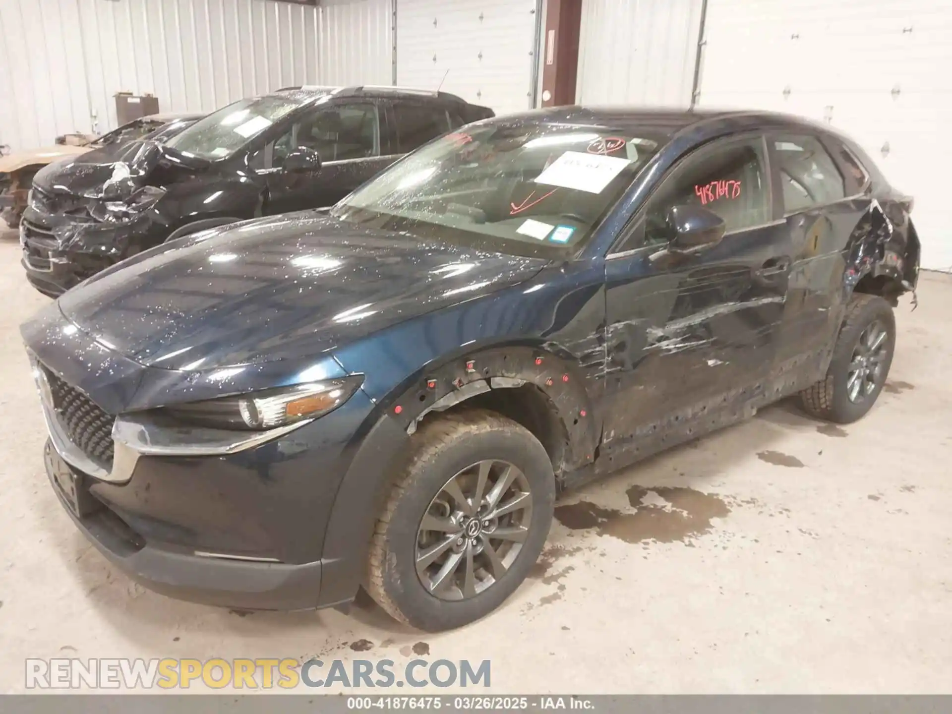 2 Photograph of a damaged car 3MVDMBAL7NM400795 MAZDA CX-30 2022