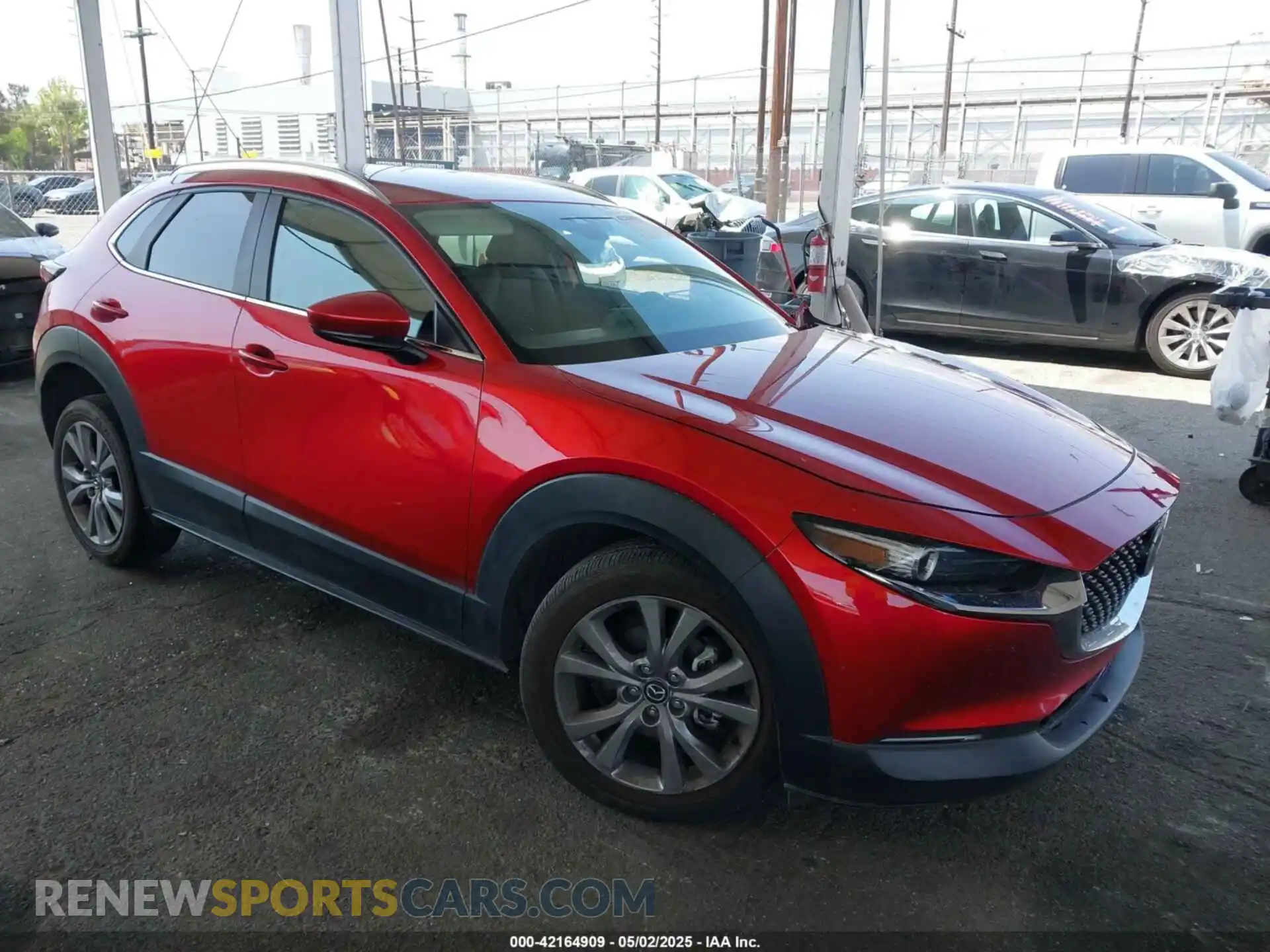 1 Photograph of a damaged car 3MVDMBBL2NM417034 MAZDA CX-30 2022