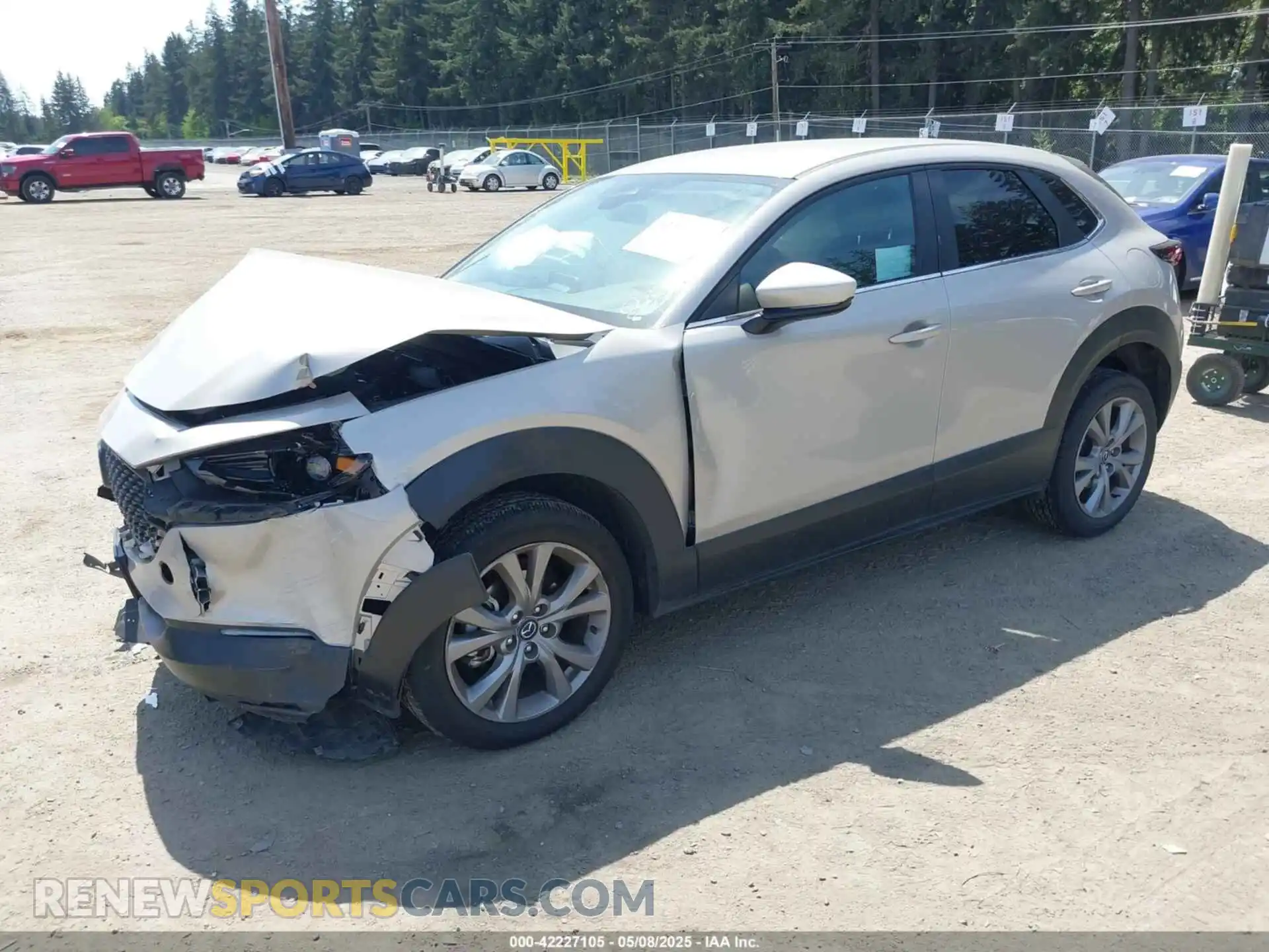 2 Photograph of a damaged car 3MVDMBBL3NM458336 MAZDA CX-30 2022