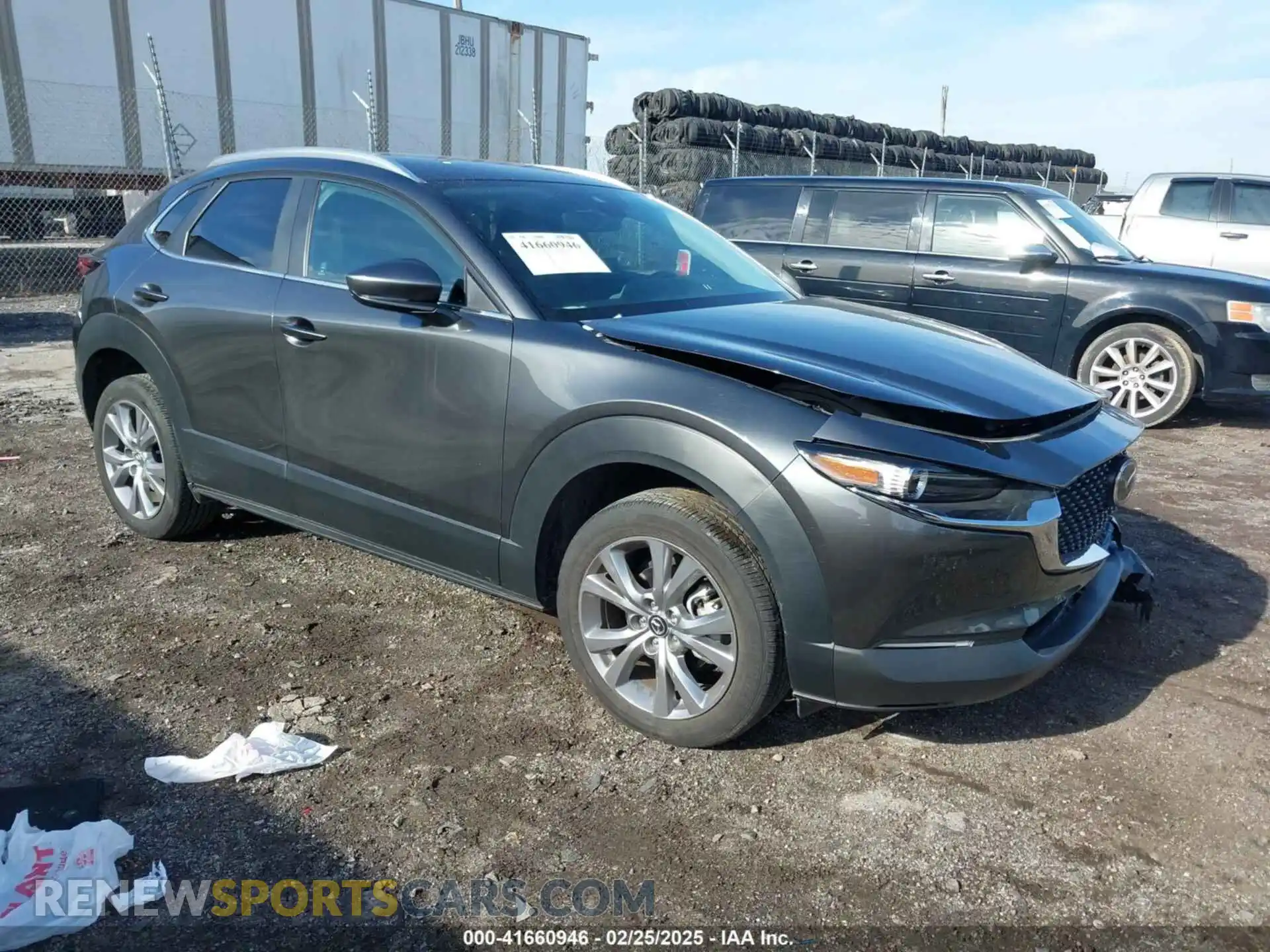 1 Photograph of a damaged car 3MVDMBBL6NM447914 MAZDA CX-30 2022