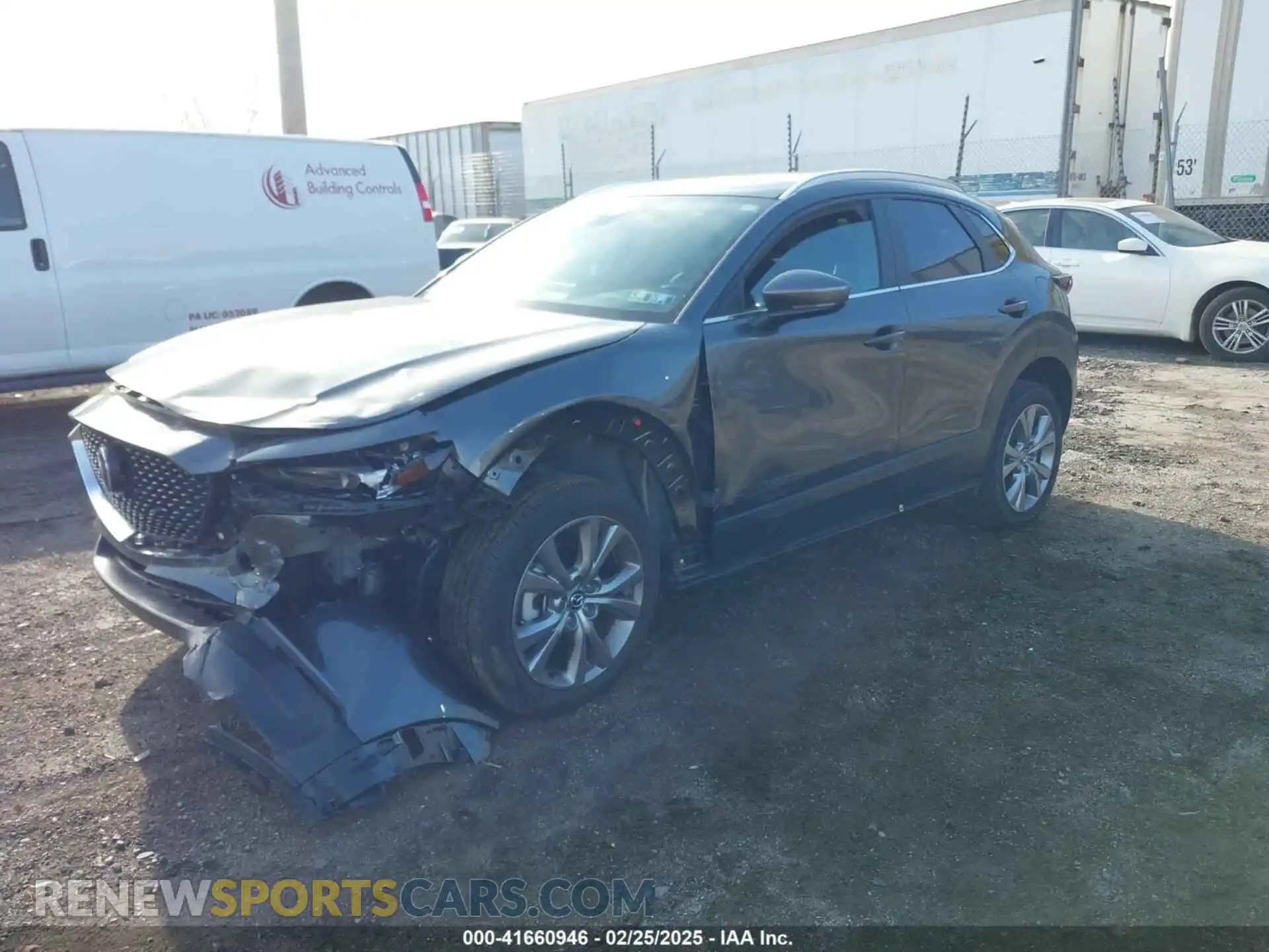 2 Photograph of a damaged car 3MVDMBBL6NM447914 MAZDA CX-30 2022