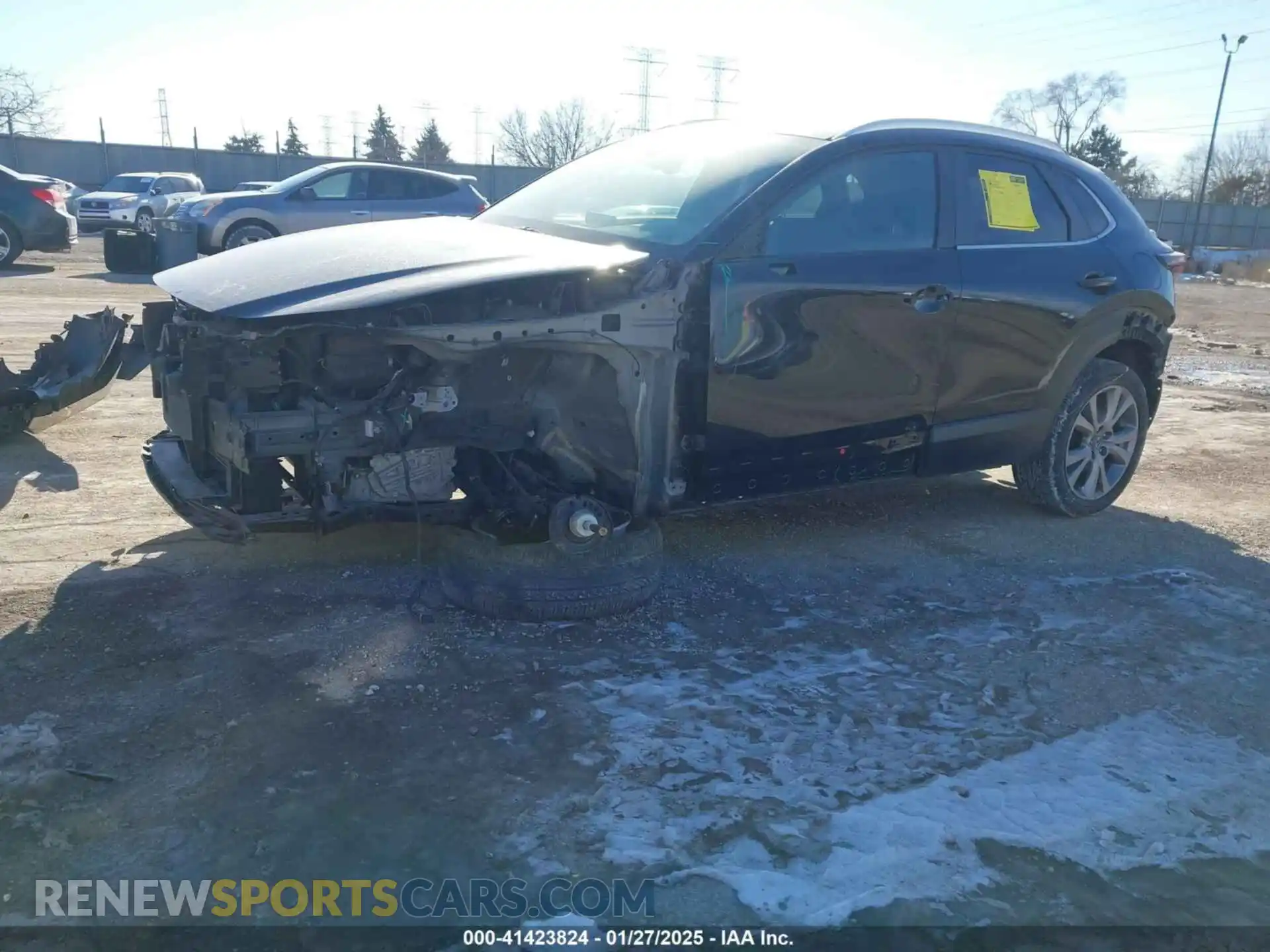 2 Photograph of a damaged car 3MVDMBBL9NM420920 MAZDA CX-30 2022