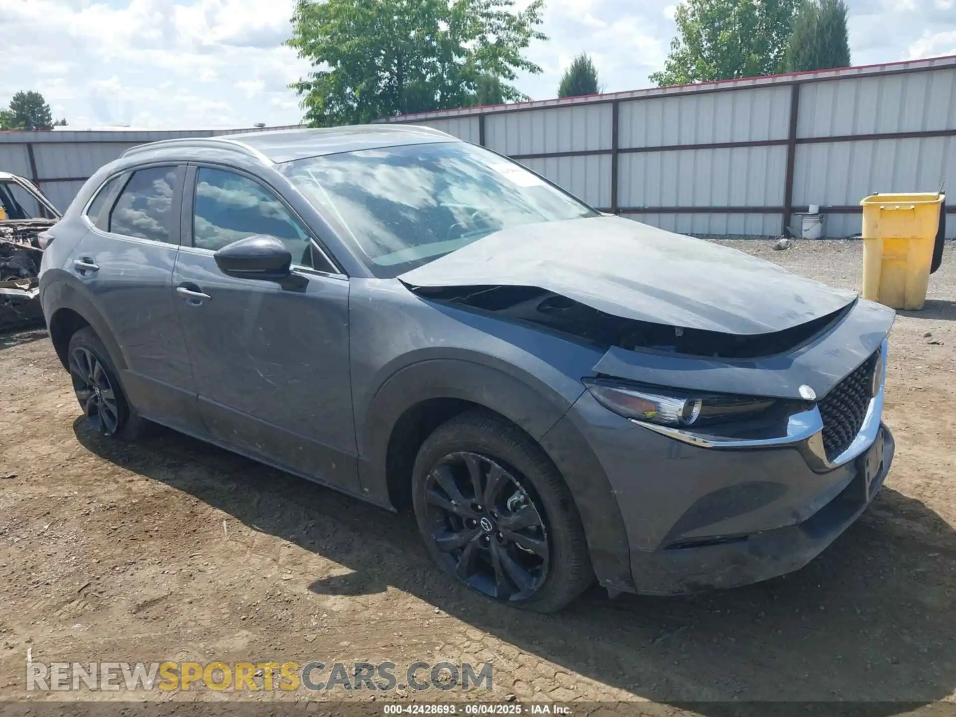 1 Photograph of a damaged car 3MVDMBCL9NM422827 MAZDA CX-30 2022