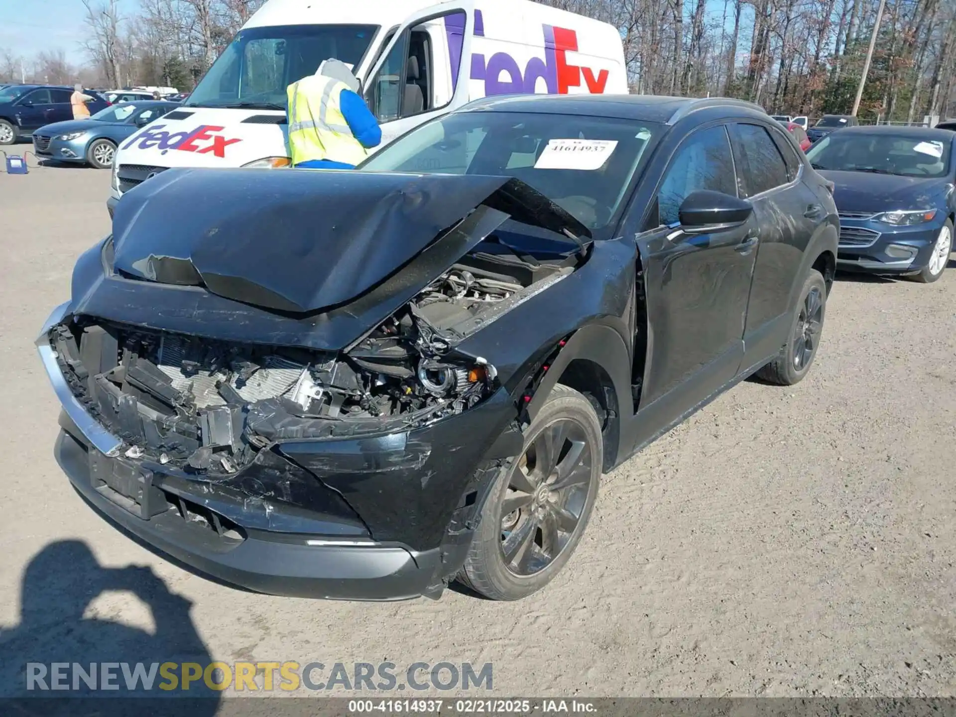 2 Photograph of a damaged car 3MVDMBDY0NM459310 MAZDA CX-30 2022