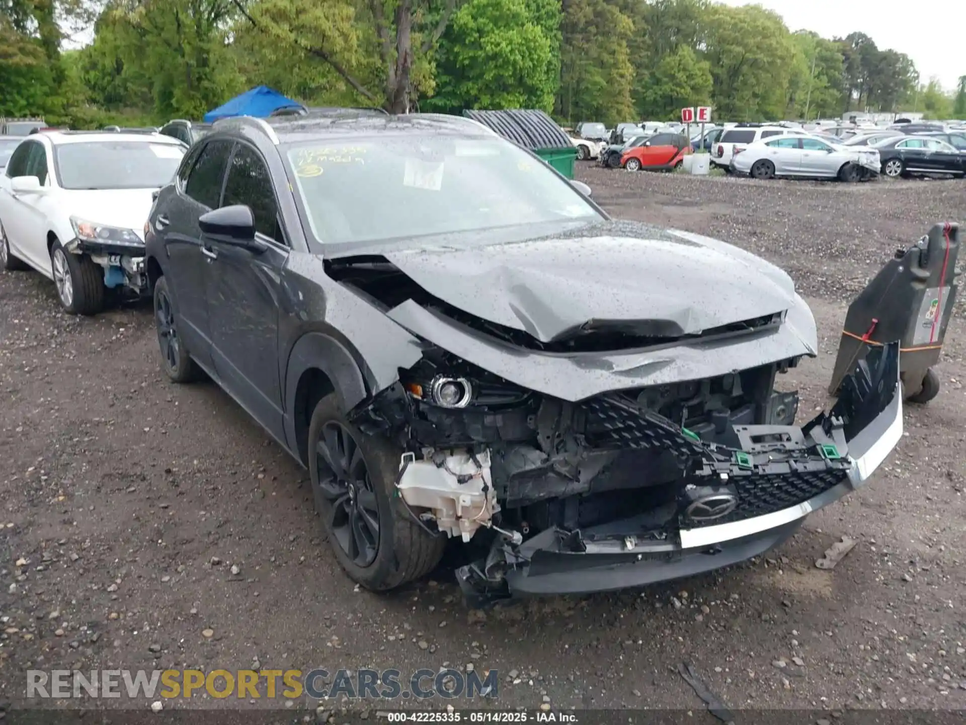 1 Photograph of a damaged car 3MVDMBEY1NM444149 MAZDA CX-30 2022