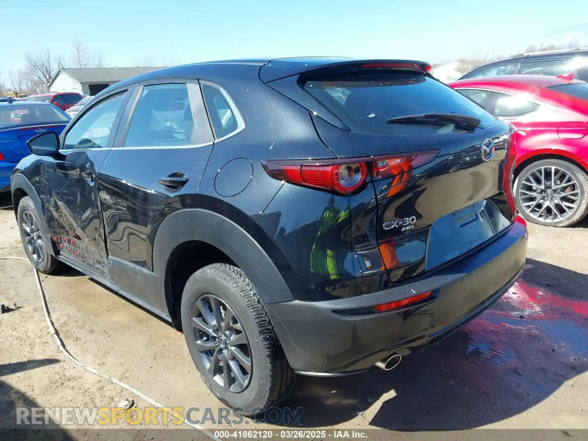 3 Фотография поврежденного автомобиля 3MVDMBAM2PM570963 MAZDA CX-30 2023