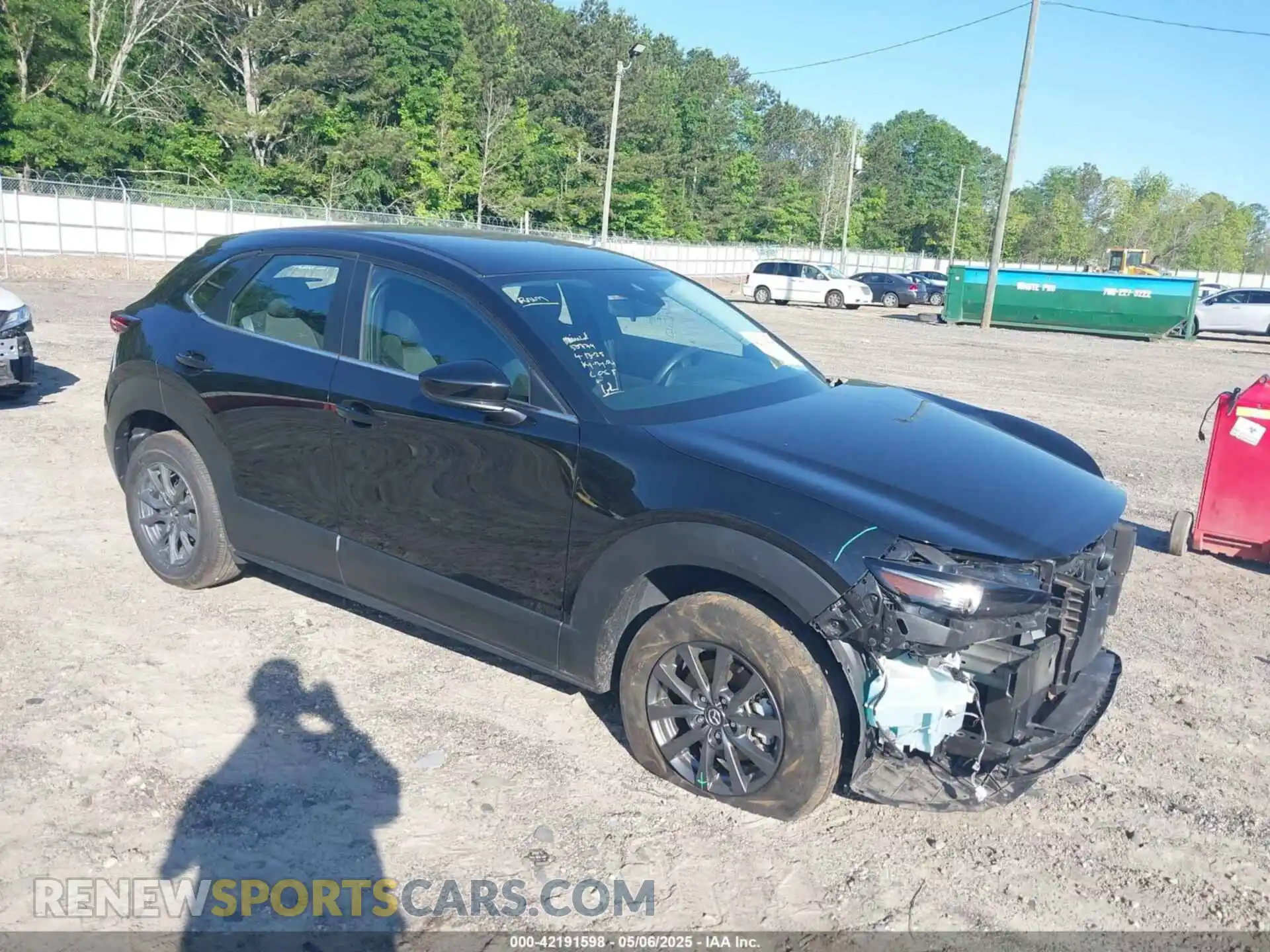 1 Photograph of a damaged car 3MVDMBAM7PM528546 MAZDA CX-30 2023