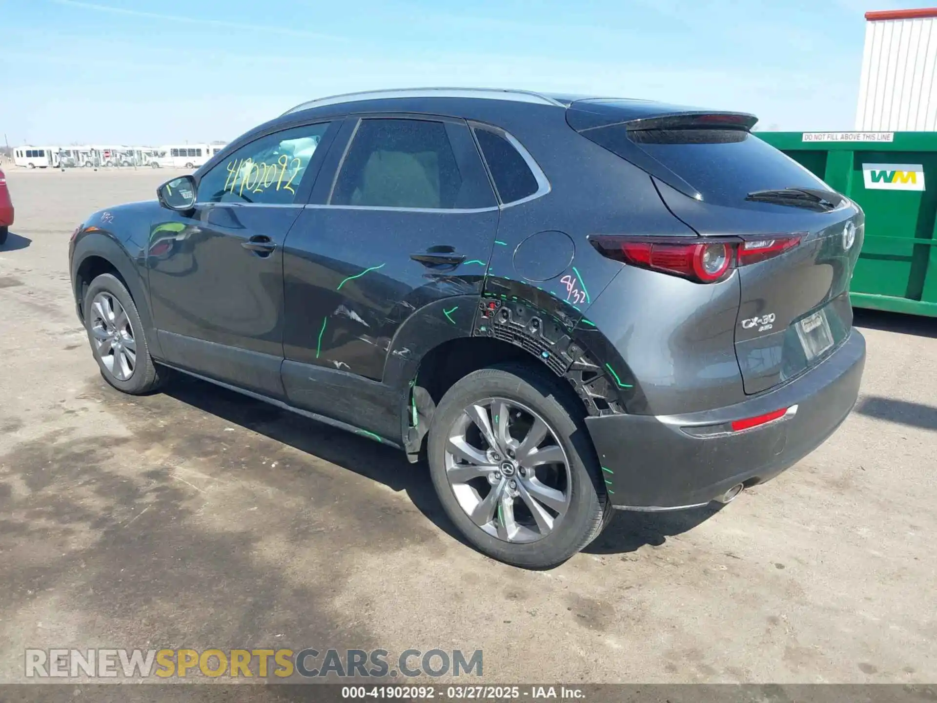 3 Photograph of a damaged car 3MVDMBBM2PM540778 MAZDA CX-30 2023