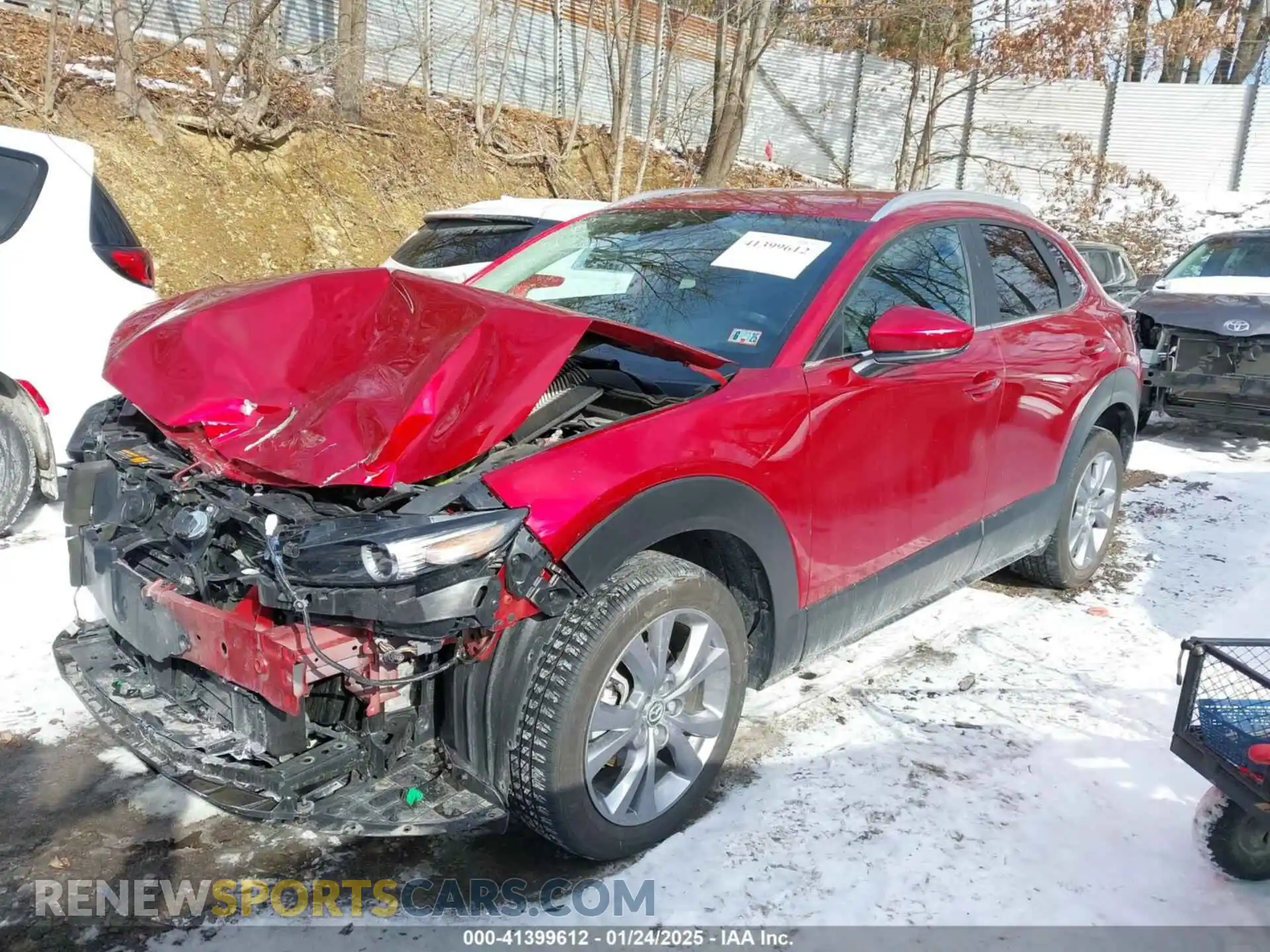2 Фотография поврежденного автомобиля 3MVDMBBM4PM510021 MAZDA CX-30 2023