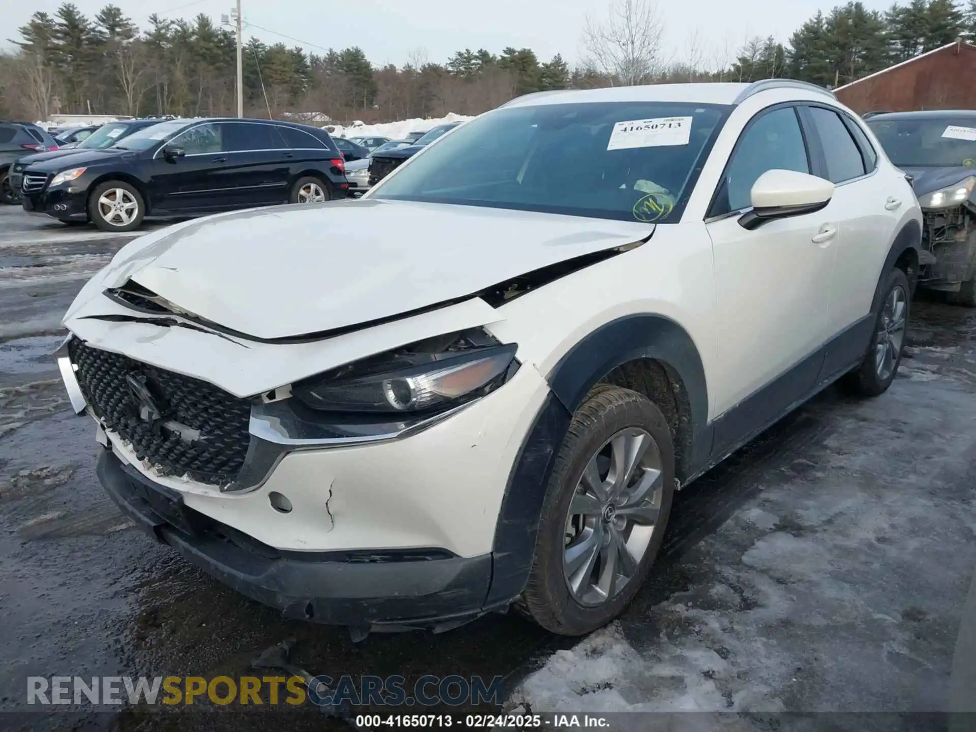 2 Photograph of a damaged car 3MVDMBBMXPM532945 MAZDA CX-30 2023