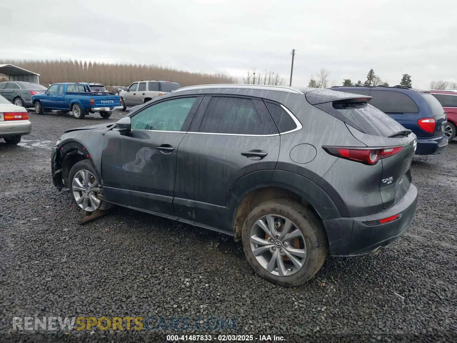 3 fotografías del automóvil dañado 3MVDMBCM0PM520804 MAZDA CX-30 2023