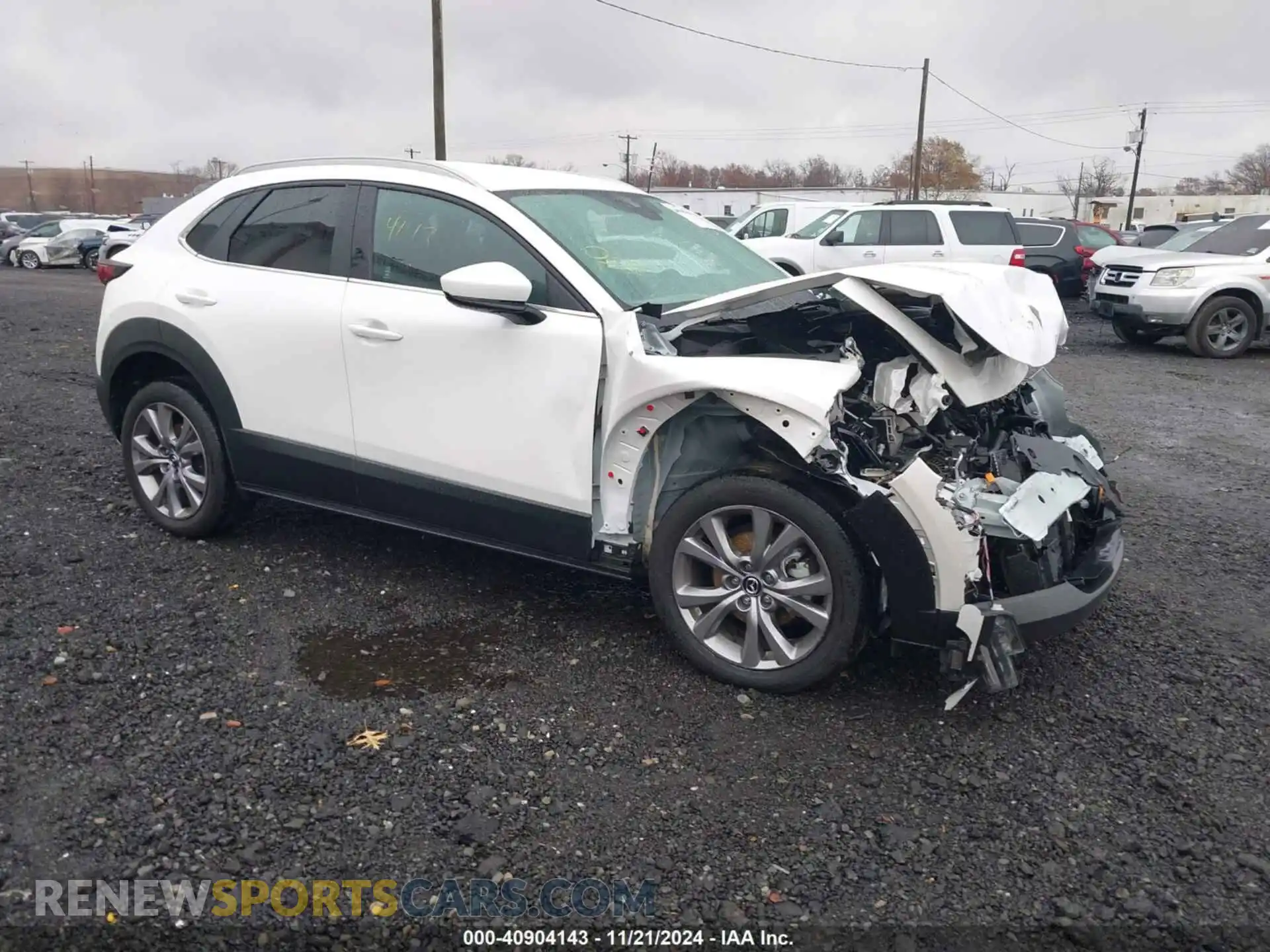 1 Photograph of a damaged car 3MVDMBCM0PM579464 MAZDA CX-30 2023