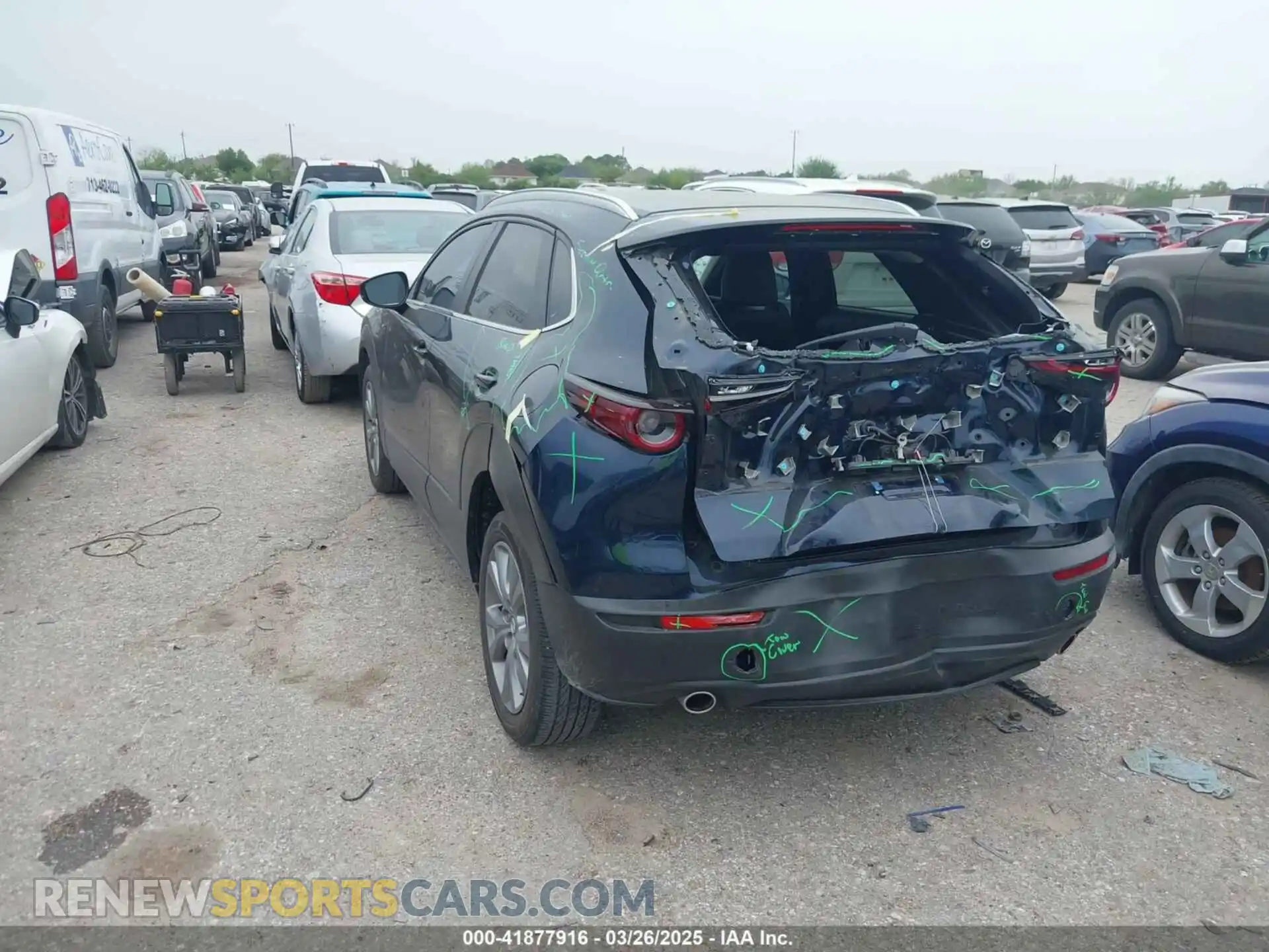 3 Photograph of a damaged car 3MVDMBCM1PM520066 MAZDA CX-30 2023