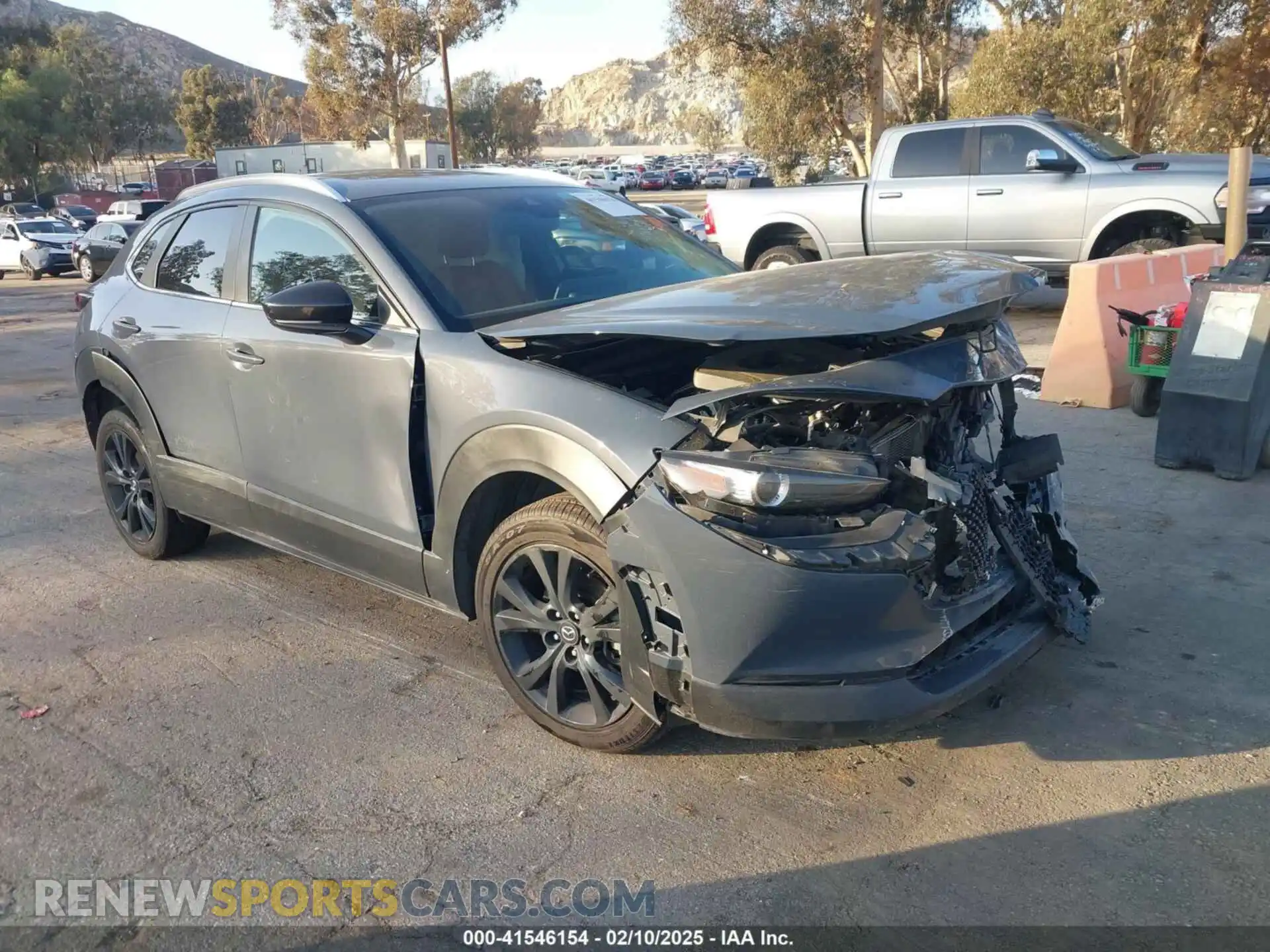 1 Photograph of a damaged car 3MVDMBCM1PM524389 MAZDA CX-30 2023