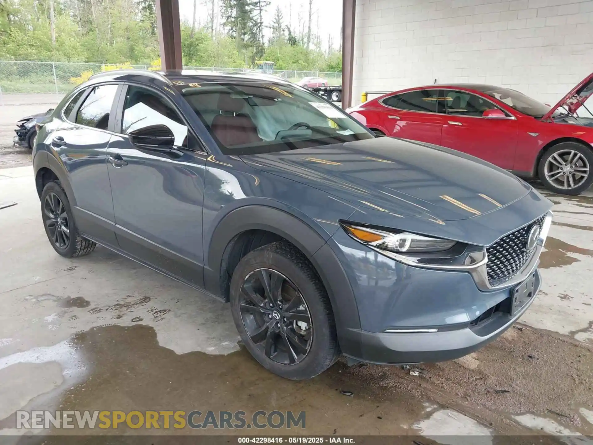 1 Photograph of a damaged car 3MVDMBCM1PM558865 MAZDA CX-30 2023