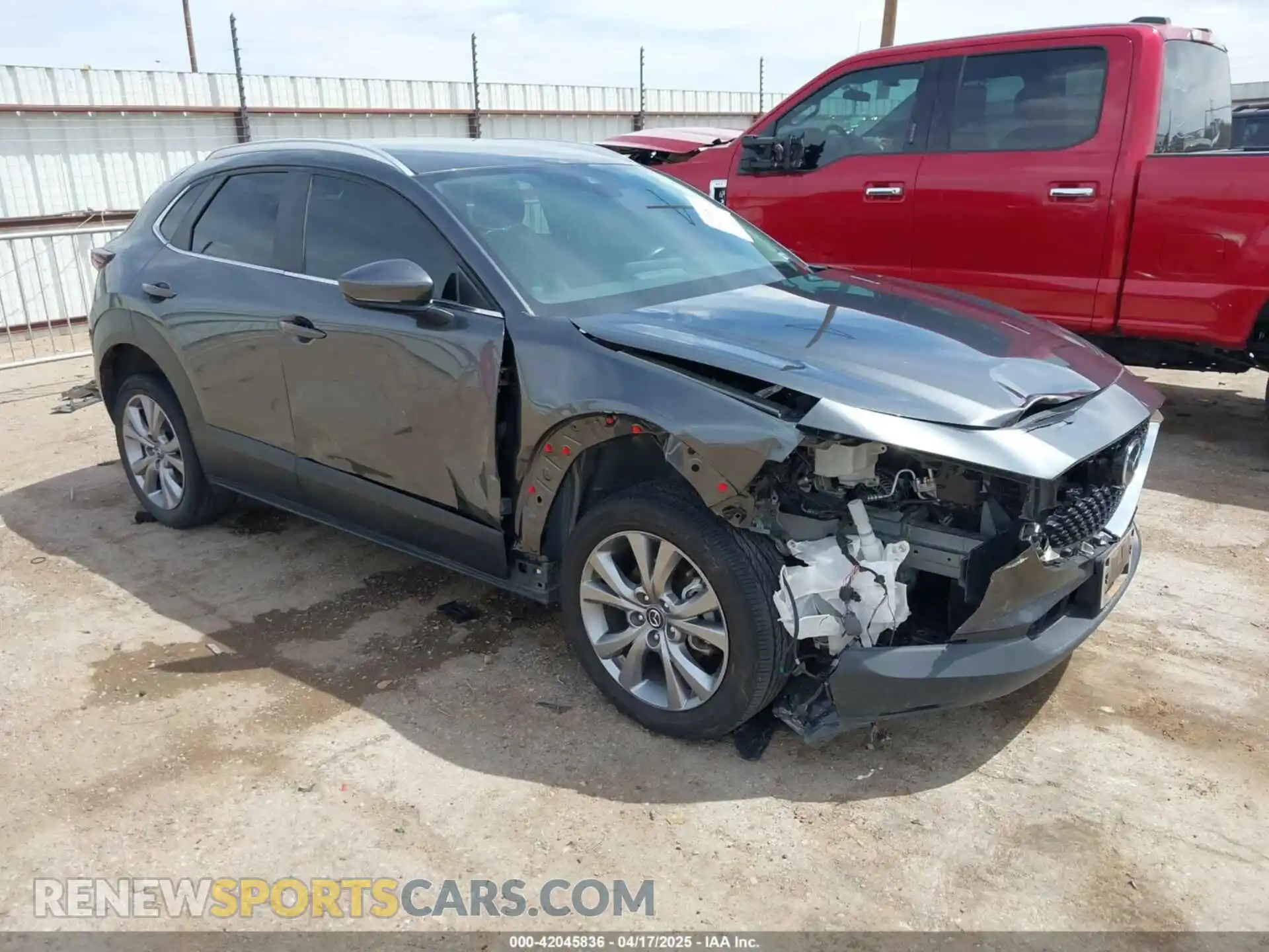 1 Photograph of a damaged car 3MVDMBCM3PM528508 MAZDA CX-30 2023