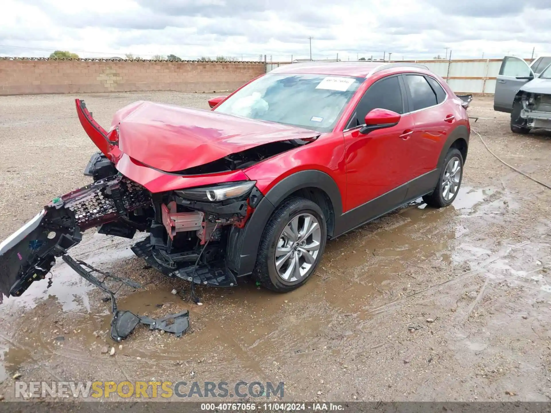 2 Photograph of a damaged car 3MVDMBCM8PM555350 MAZDA CX-30 2023