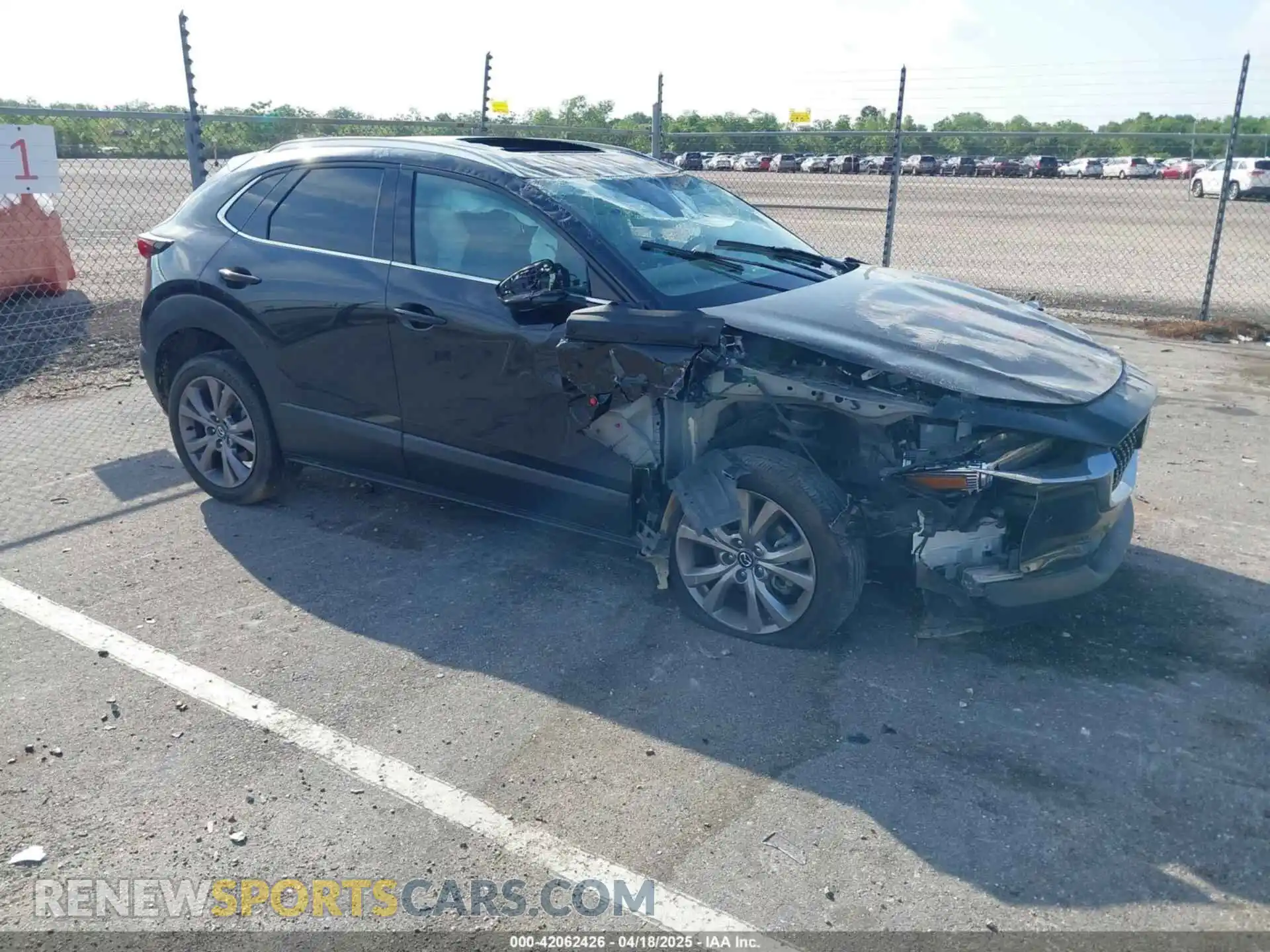 1 Photograph of a damaged car 3MVDMBDM1PM528036 MAZDA CX-30 2023
