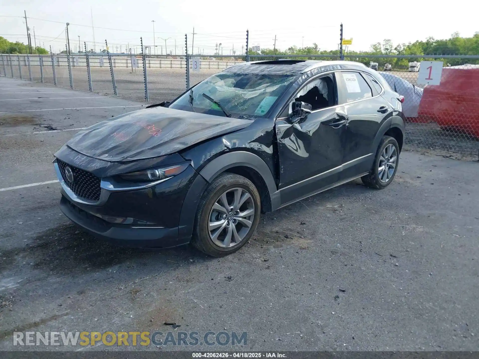 2 Photograph of a damaged car 3MVDMBDM1PM528036 MAZDA CX-30 2023