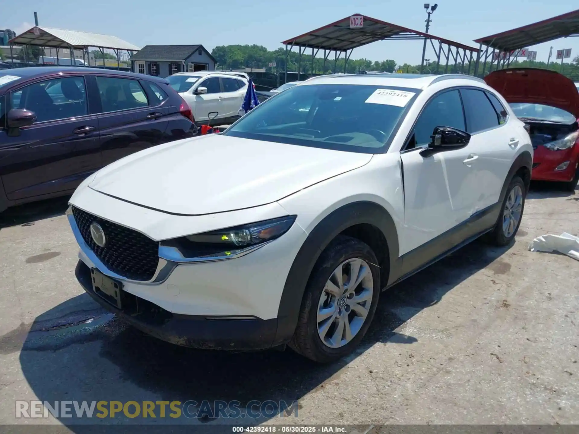 2 Photograph of a damaged car 3MVDMBDM2PM521810 MAZDA CX-30 2023