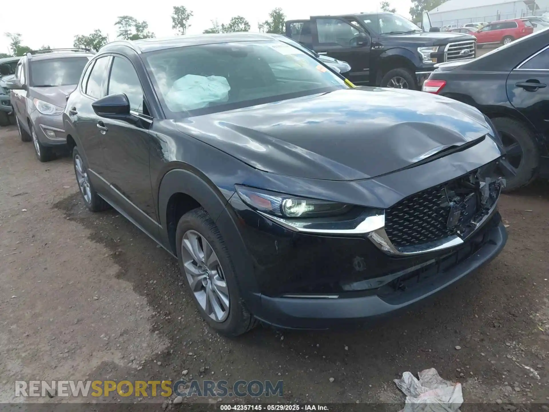 1 Photograph of a damaged car 3MVDMBDM7PM557590 MAZDA CX-30 2023