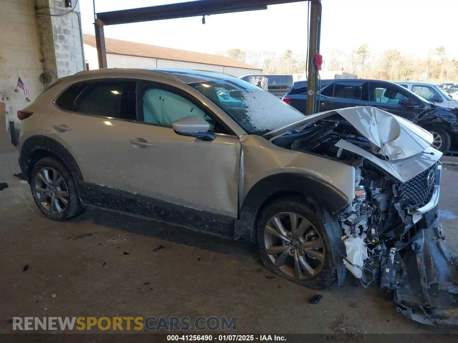 1 Photograph of a damaged car 3MVDMBDM9PM574424 MAZDA CX-30 2023