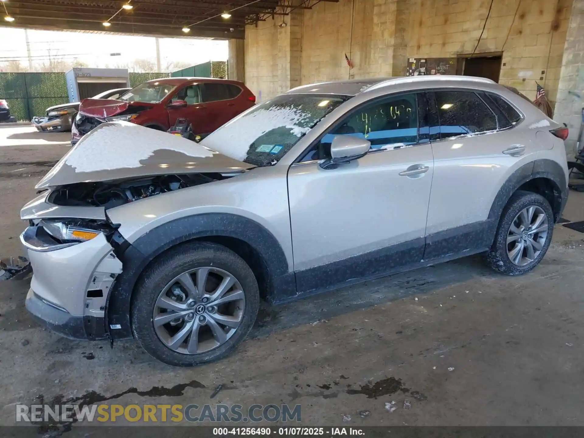 2 Photograph of a damaged car 3MVDMBDM9PM574424 MAZDA CX-30 2023