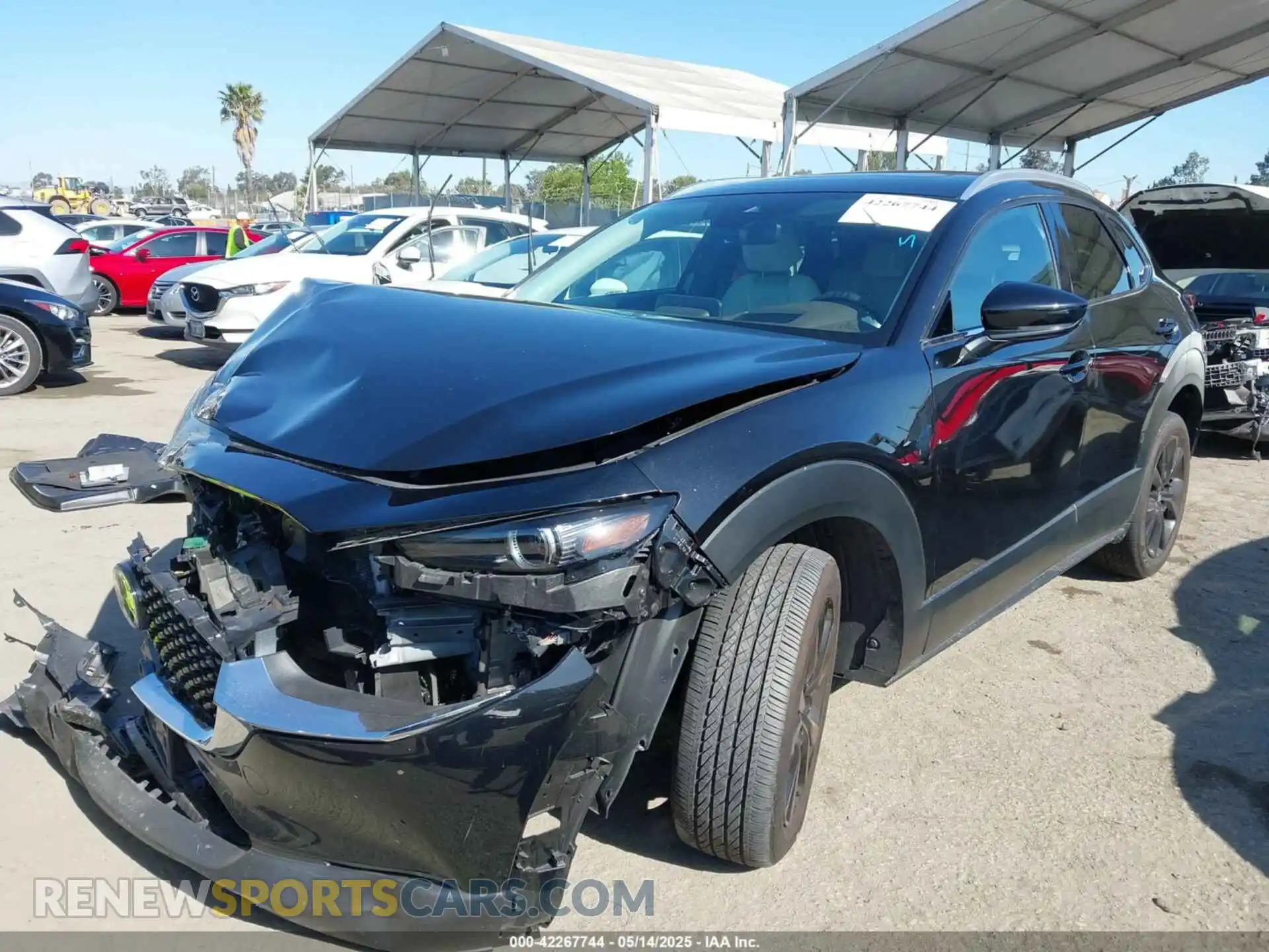 2 fotografías del automóvil dañado 3MVDMBDY9PM588892 MAZDA CX-30 2023