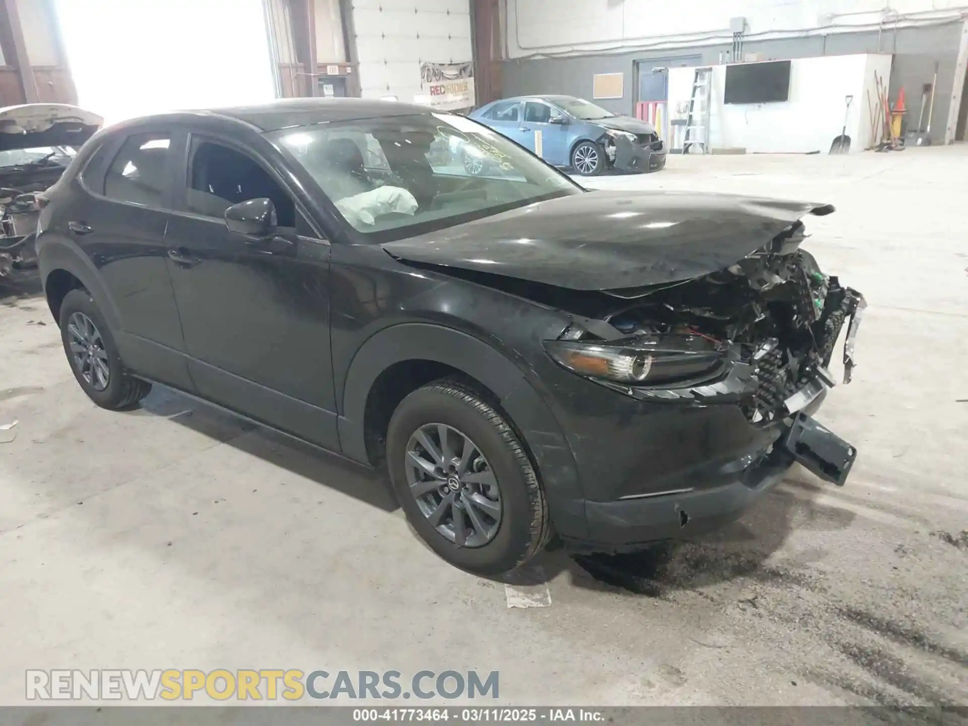1 Photograph of a damaged car 3MVDMBAM2RM719794 MAZDA CX-30 2024