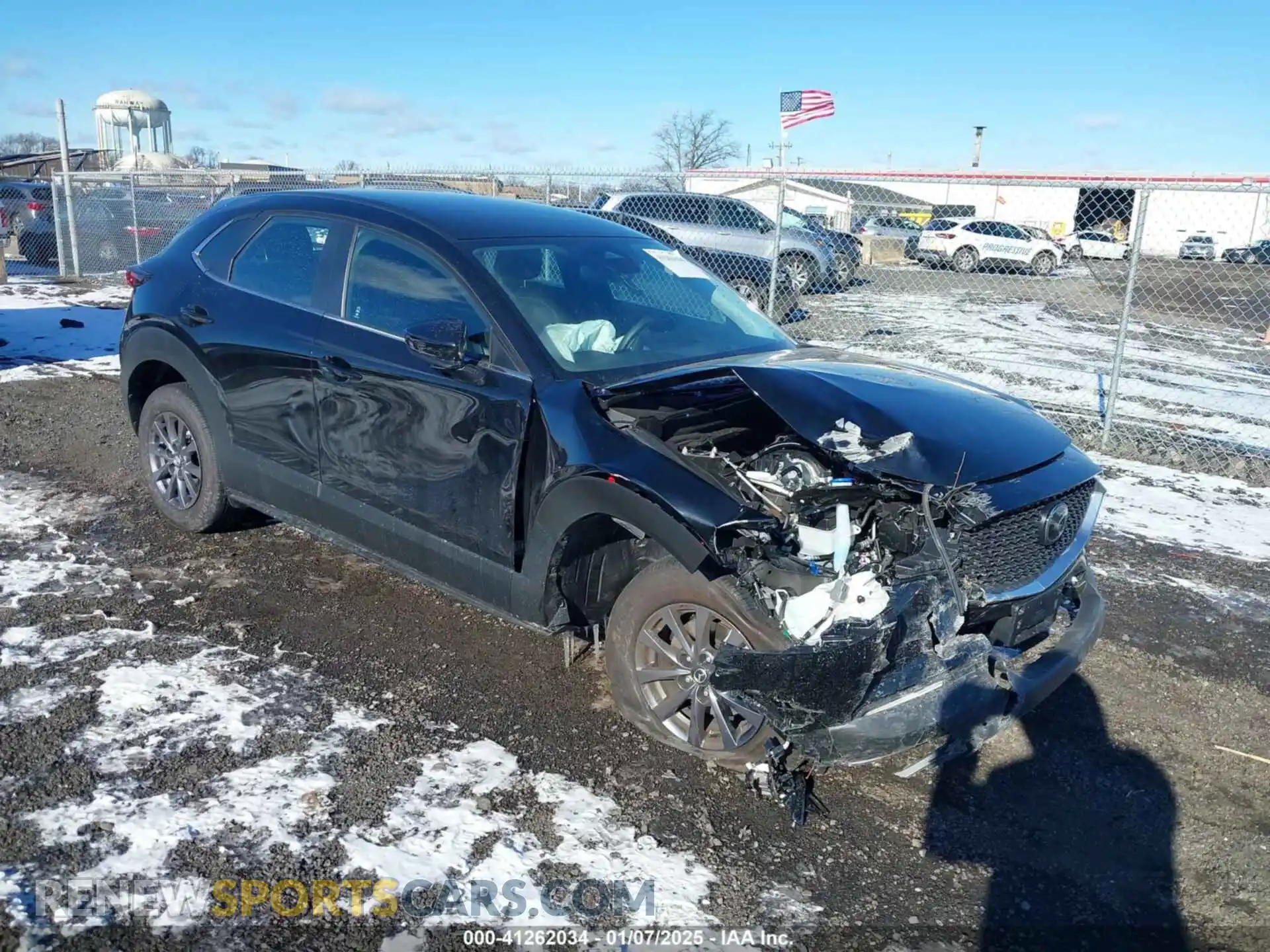 1 Photograph of a damaged car 3MVDMBAM3RM715219 MAZDA CX-30 2024