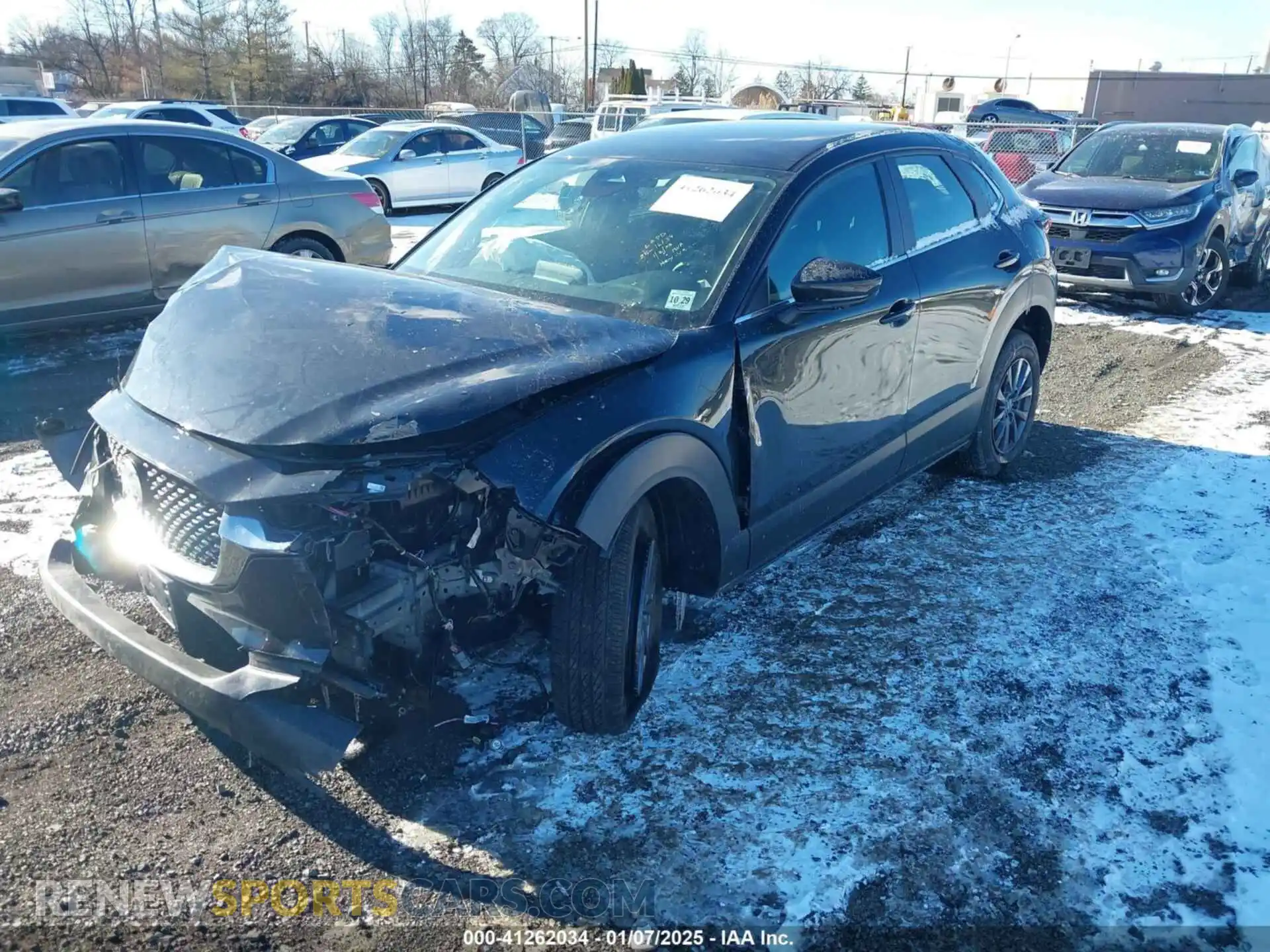 2 Photograph of a damaged car 3MVDMBAM3RM715219 MAZDA CX-30 2024