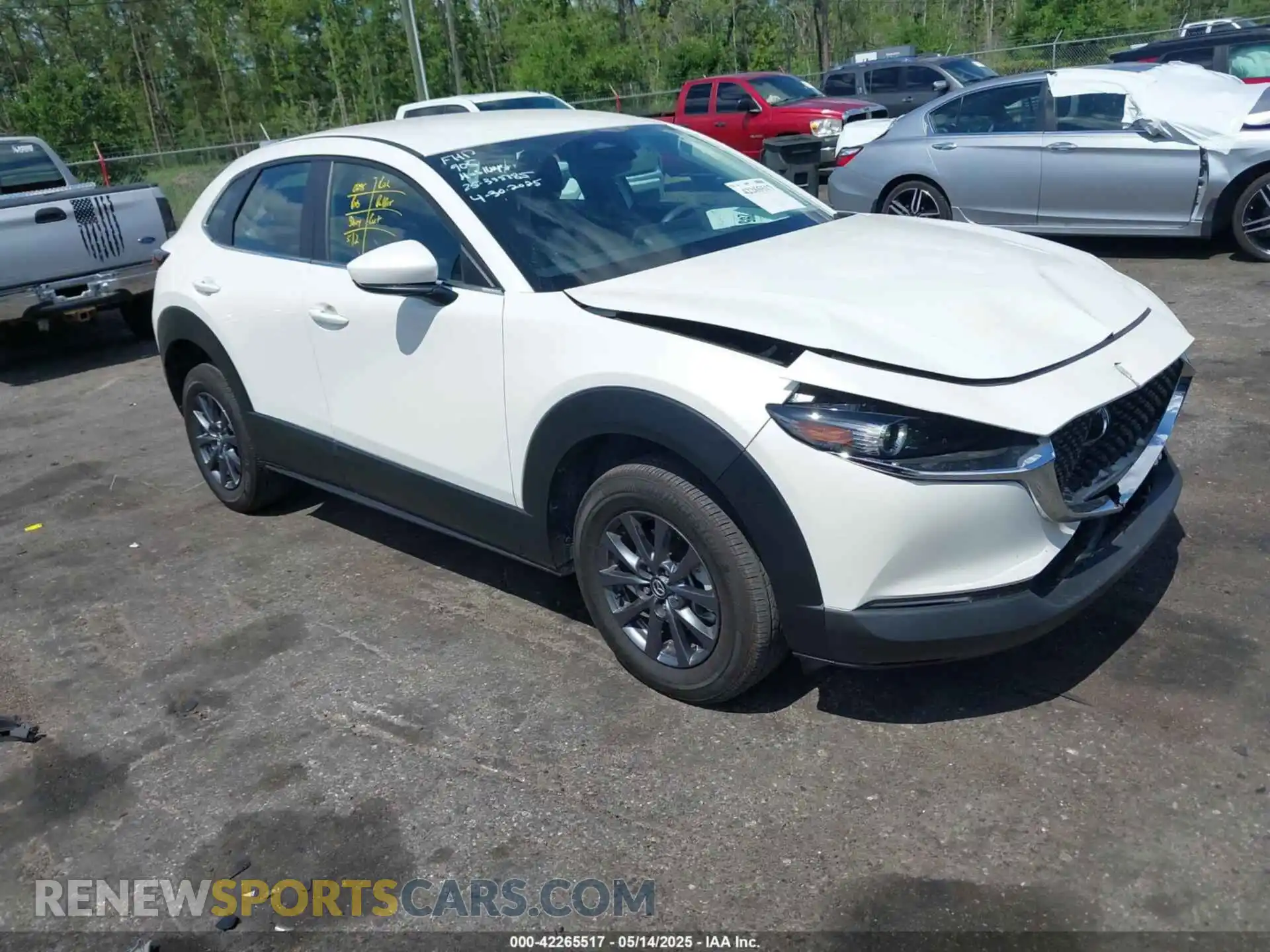 1 Photograph of a damaged car 3MVDMBAM6RM615440 MAZDA CX-30 2024