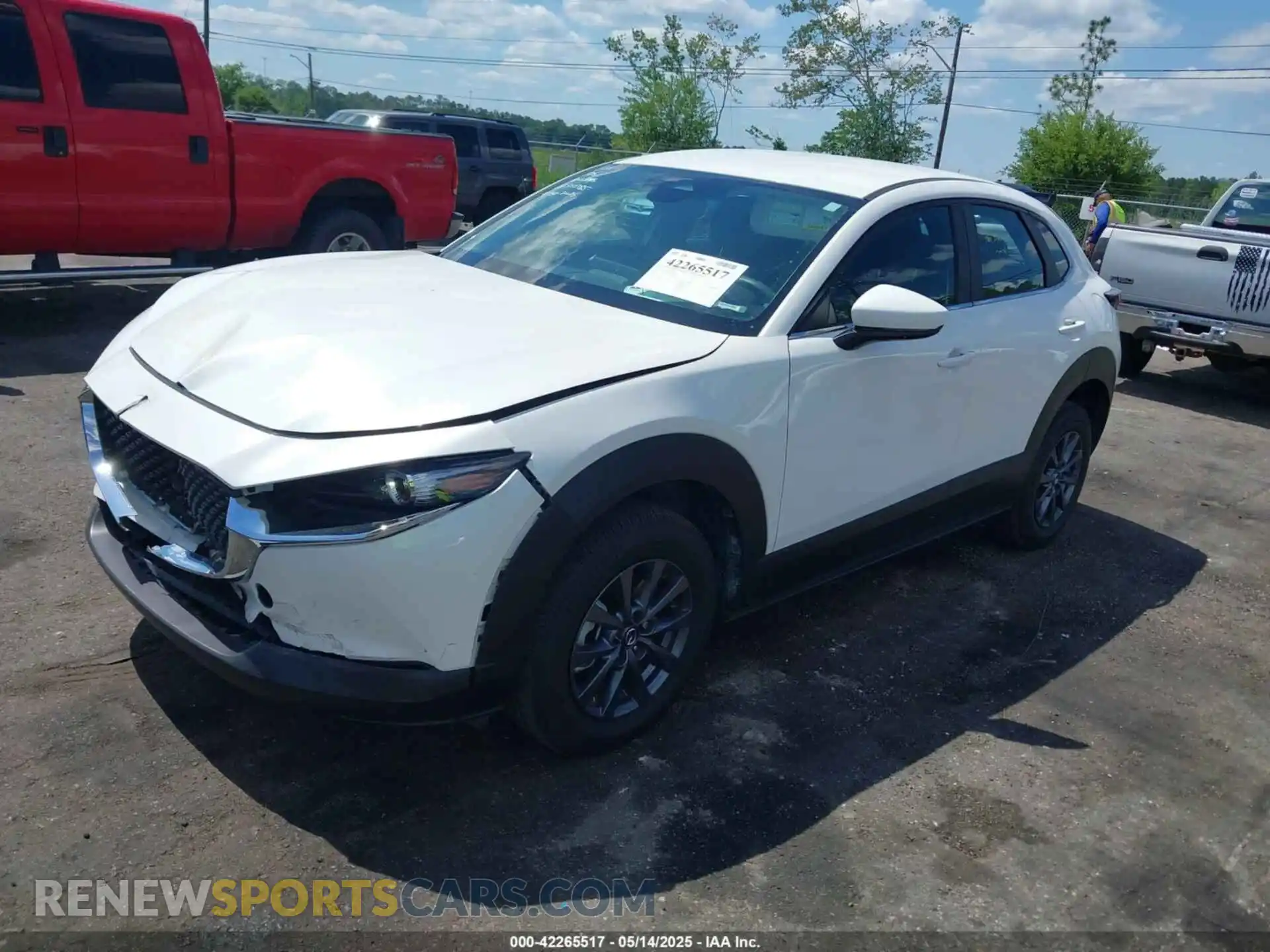 2 Photograph of a damaged car 3MVDMBAM6RM615440 MAZDA CX-30 2024