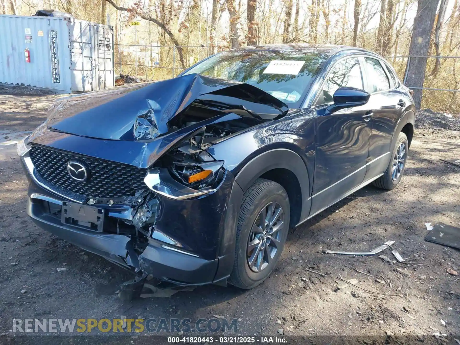 2 Photograph of a damaged car 3MVDMBAM8RM634233 MAZDA CX-30 2024