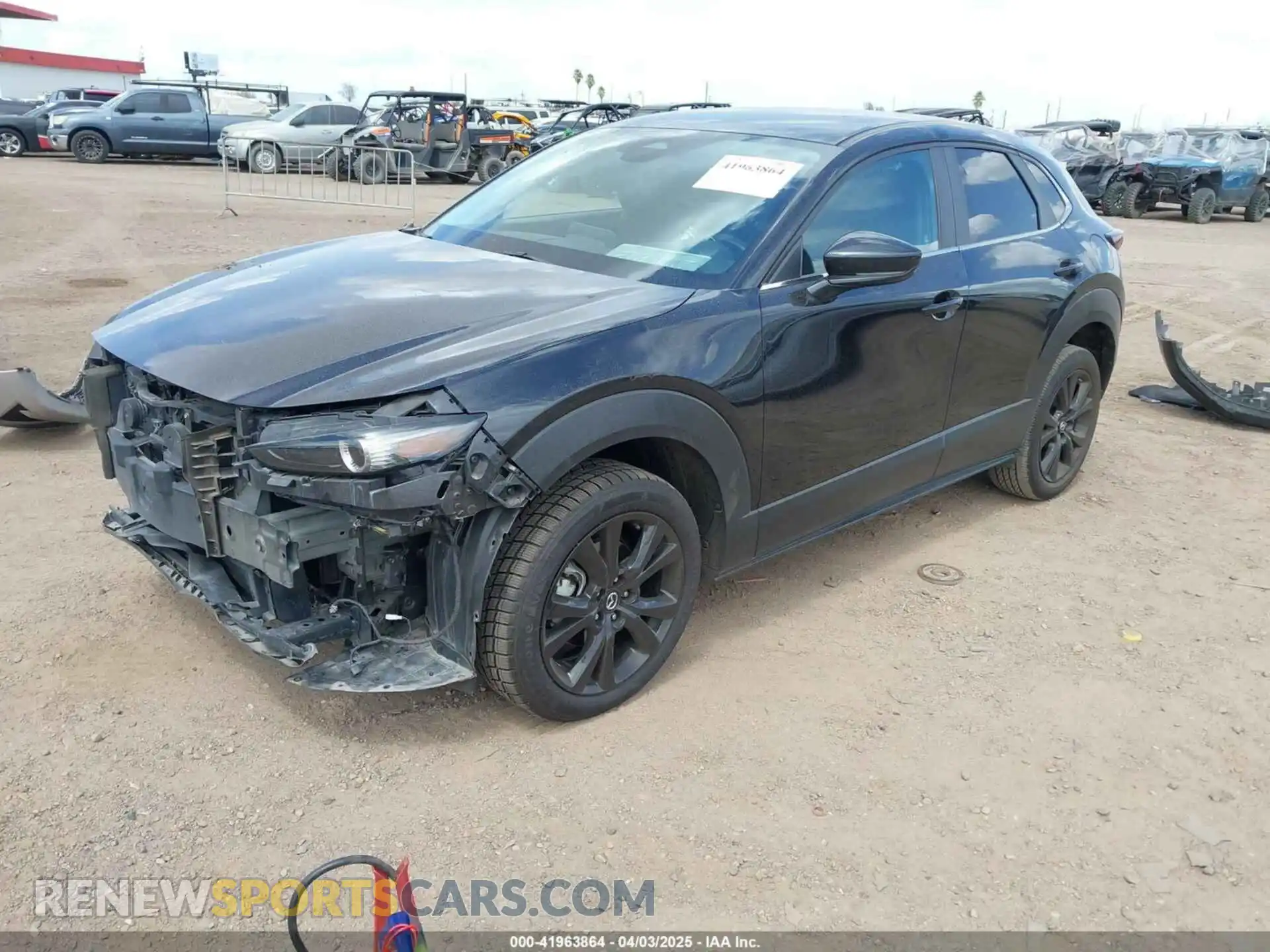 2 Photograph of a damaged car 3MVDMBBM0RM635973 MAZDA CX-30 2024