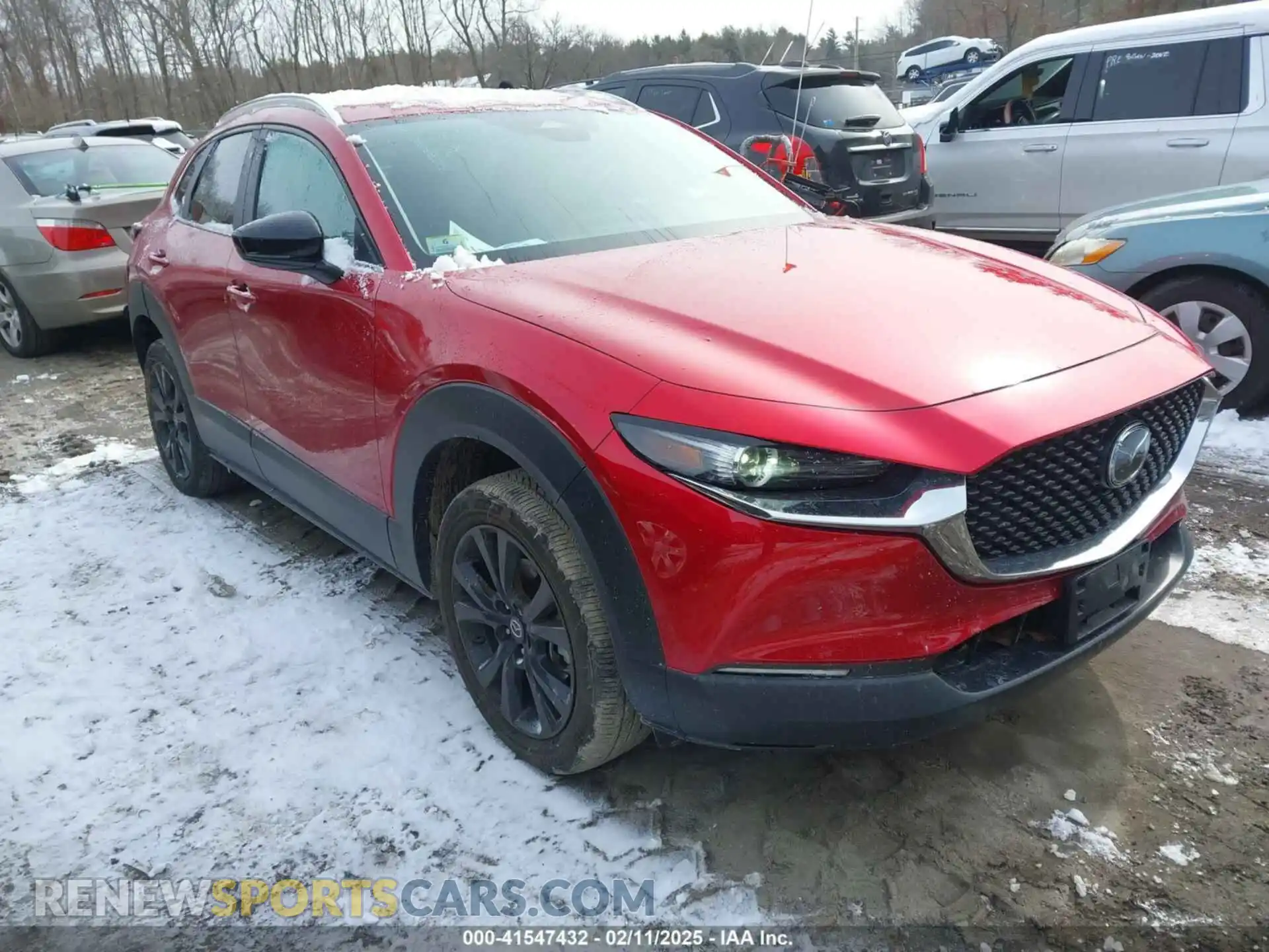 1 Photograph of a damaged car 3MVDMBBM2RM626546 MAZDA CX-30 2024
