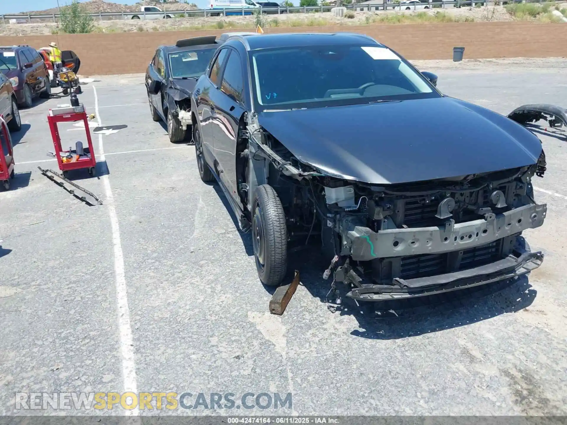 1 Photograph of a damaged car 3MVDMBBM4RM720489 MAZDA CX-30 2024