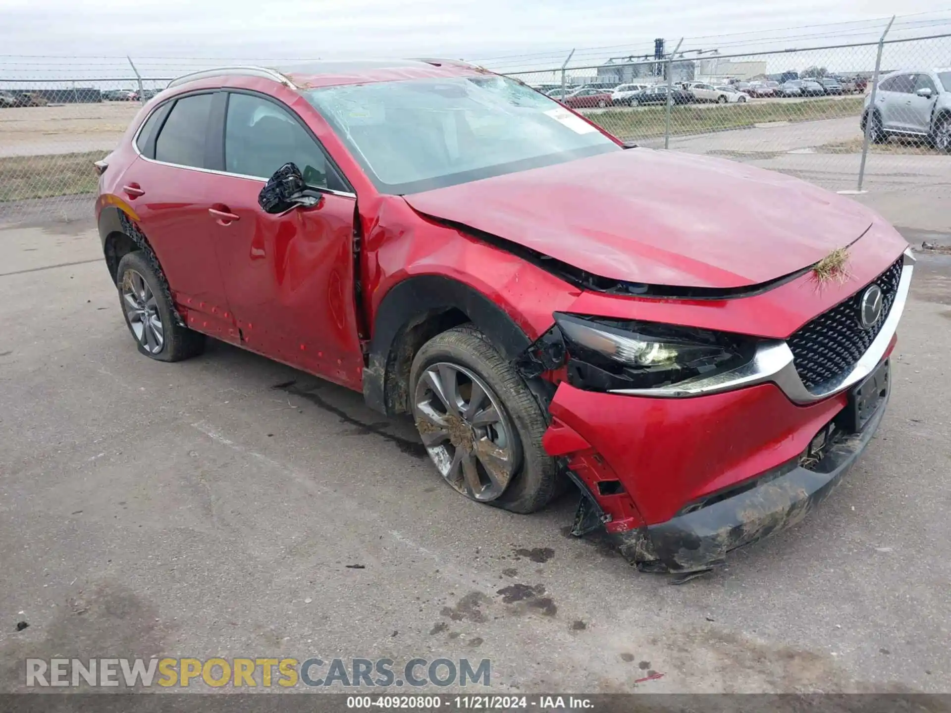 1 Photograph of a damaged car 3MVDMBCM2RM603489 MAZDA CX-30 2024