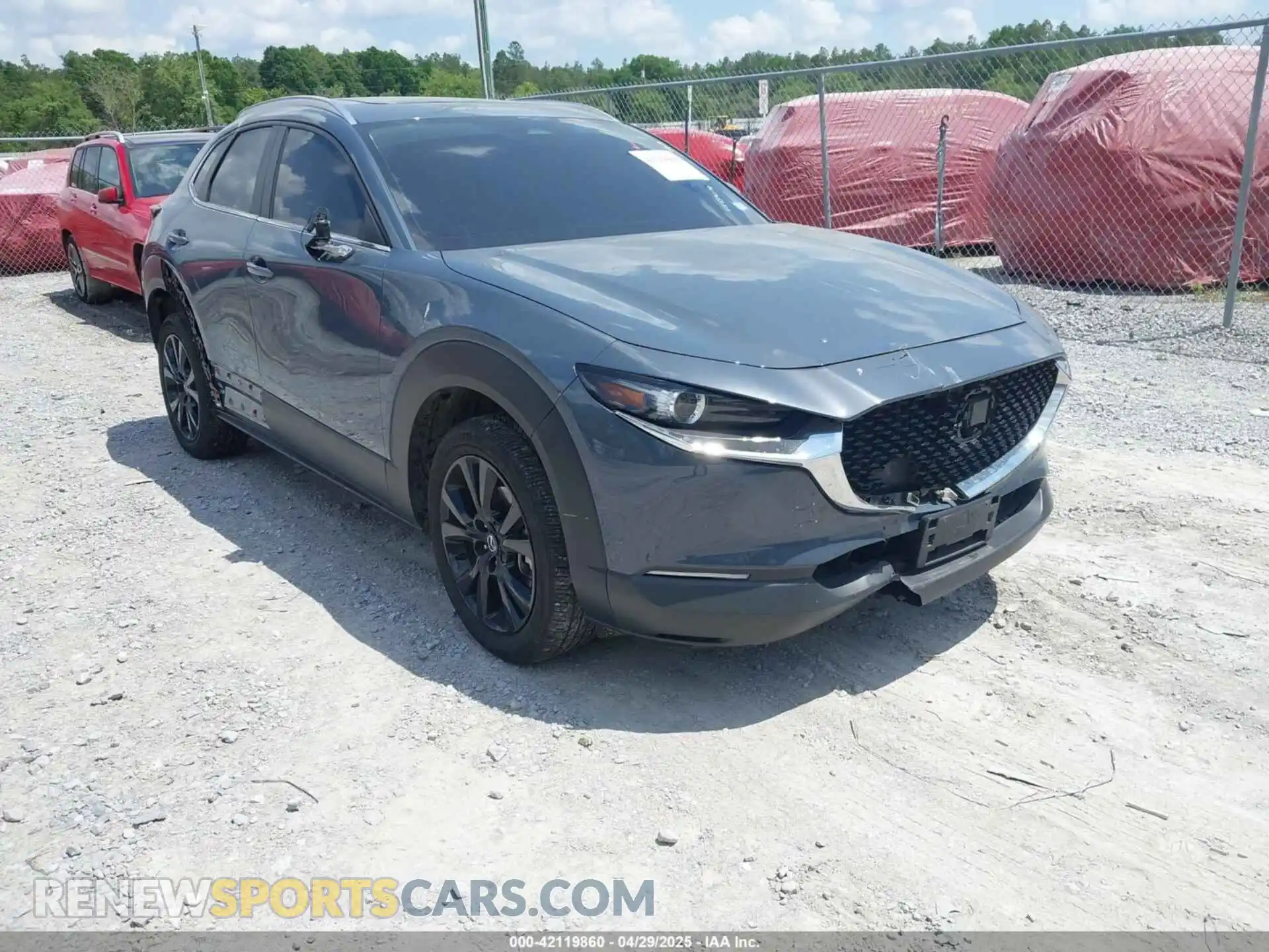 1 Photograph of a damaged car 3MVDMBCM5RM648894 MAZDA CX-30 2024
