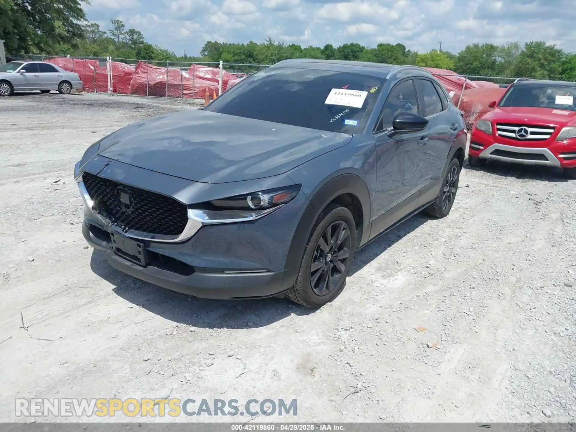 2 Photograph of a damaged car 3MVDMBCM5RM648894 MAZDA CX-30 2024